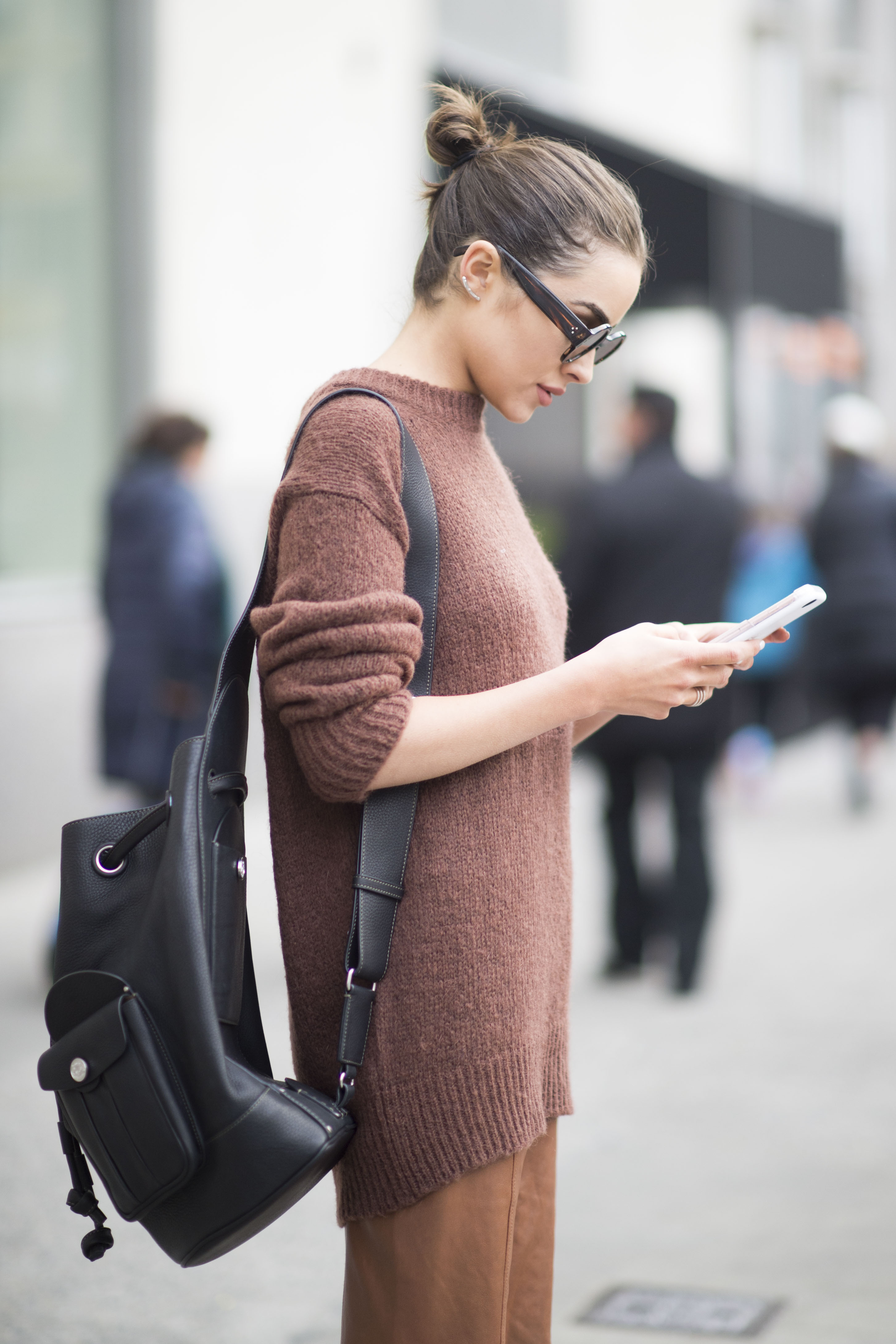 Olivia Culpo Street Style in New York City