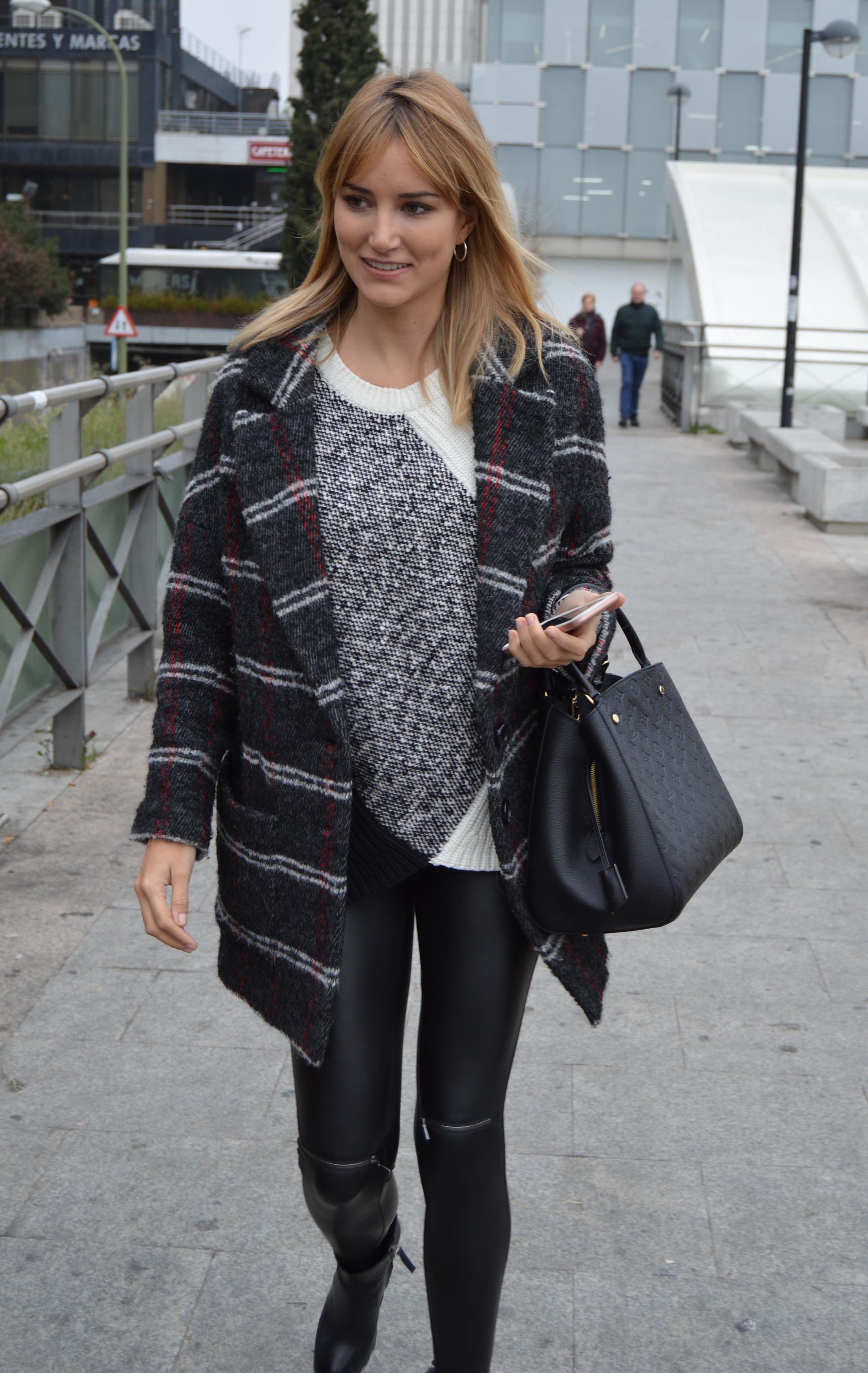 Alba Carrillo is seen in Madrid