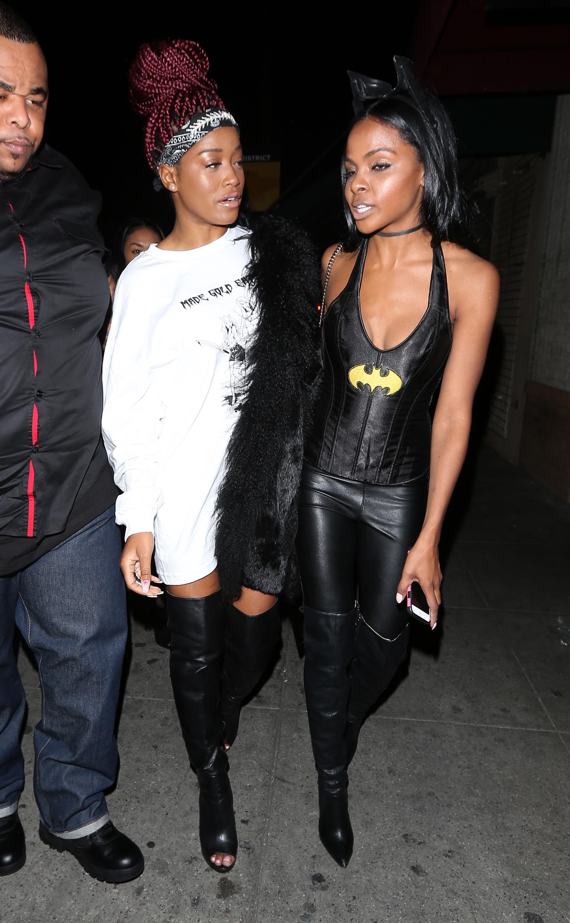 Keke Palmer & Andrea Hamilton attend Rae Sremmurd’s birthday party