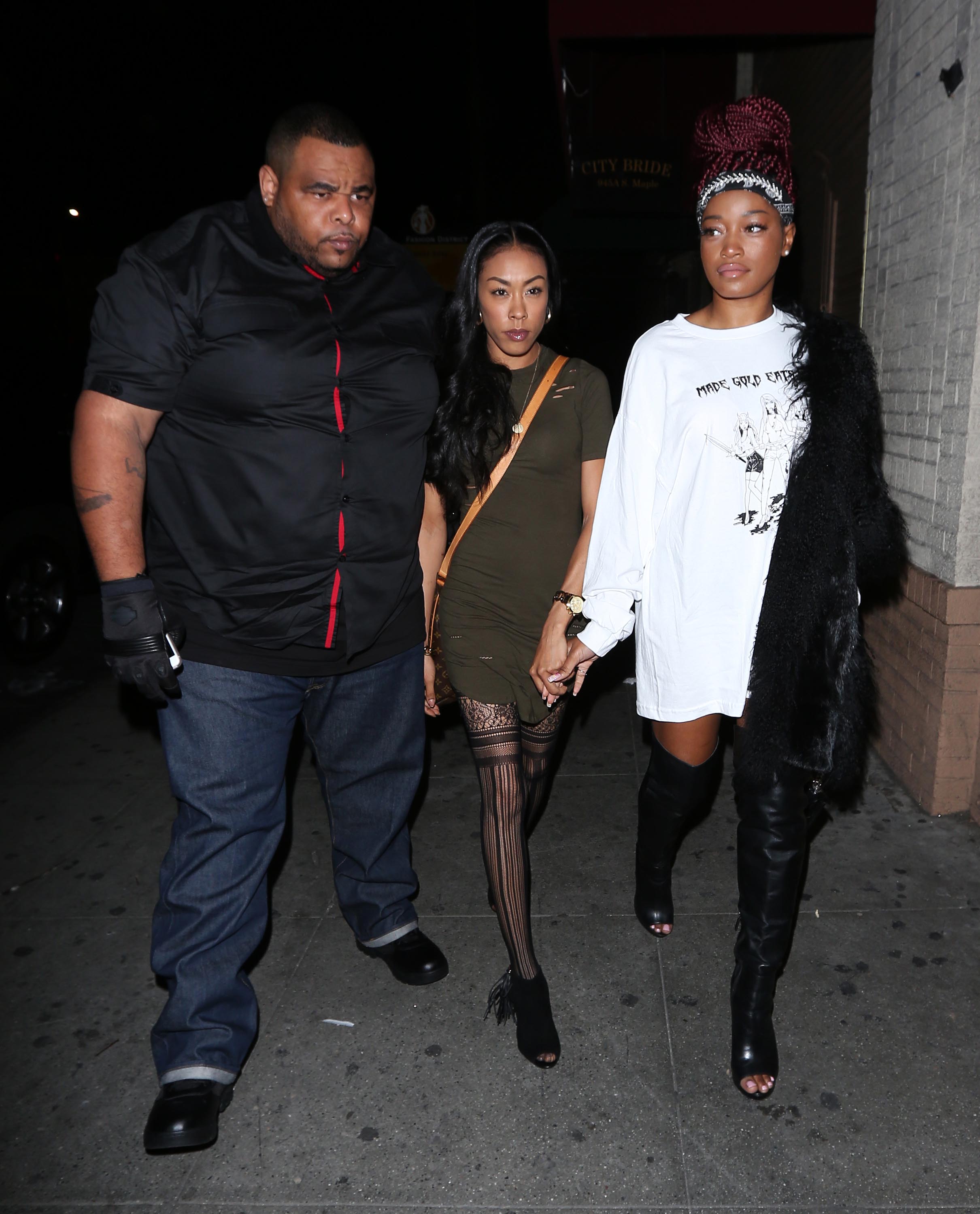 Keke Palmer & Andrea Hamilton attend Rae Sremmurd’s birthday party