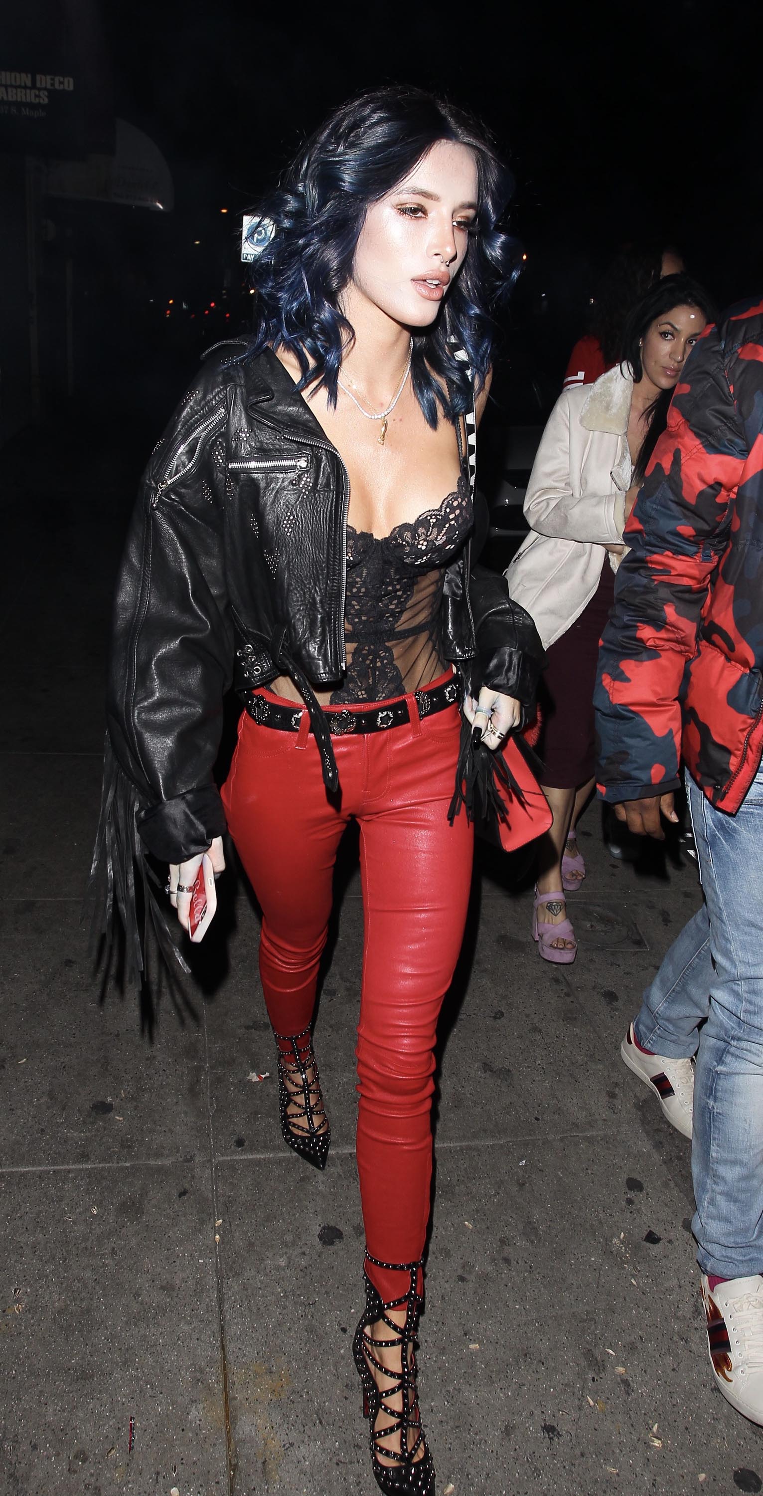 Bella Thorne attends Rae Sremmurd’s birthday party