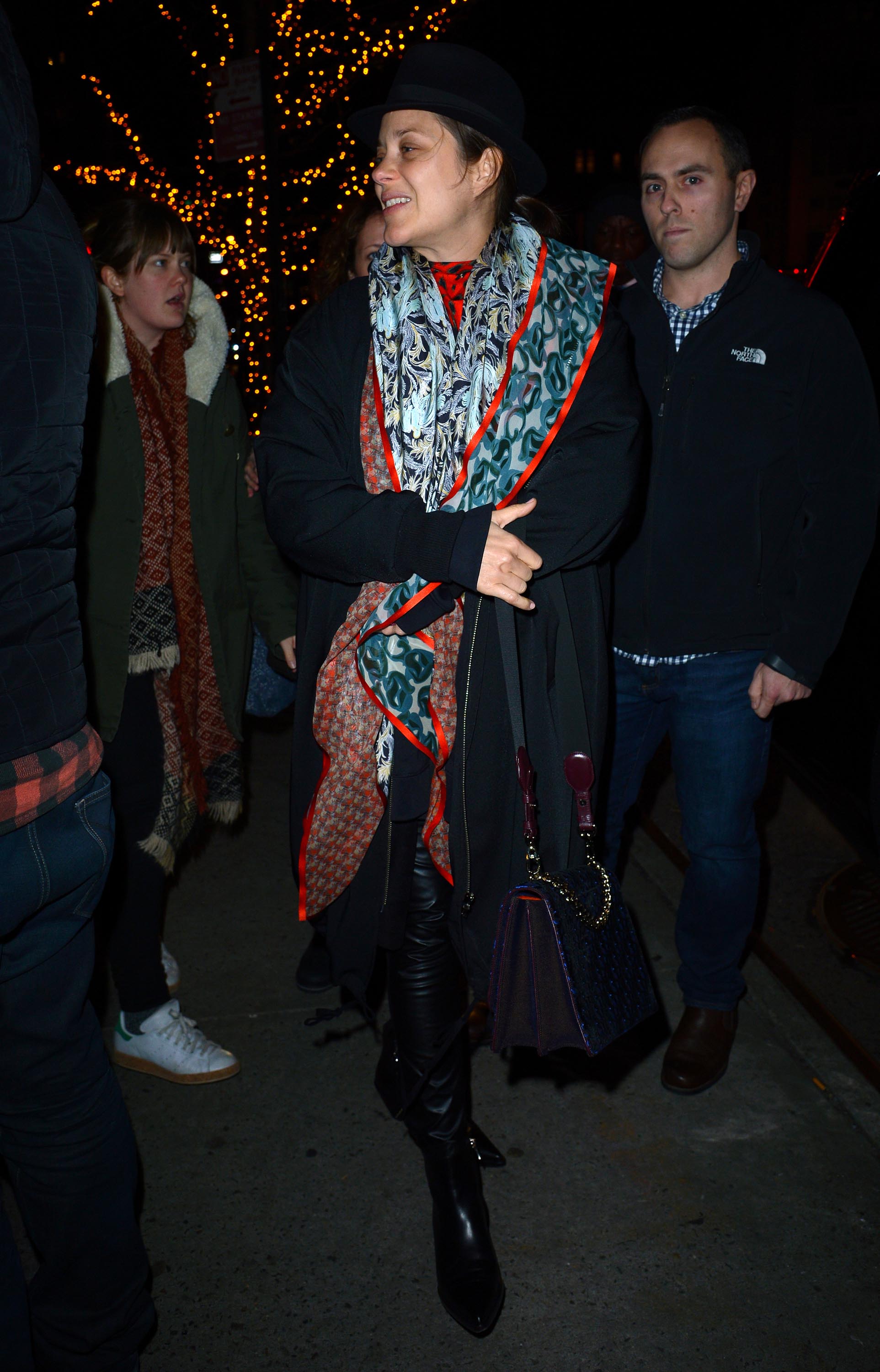 Marion Cotillard seen in downtown Manhattan
