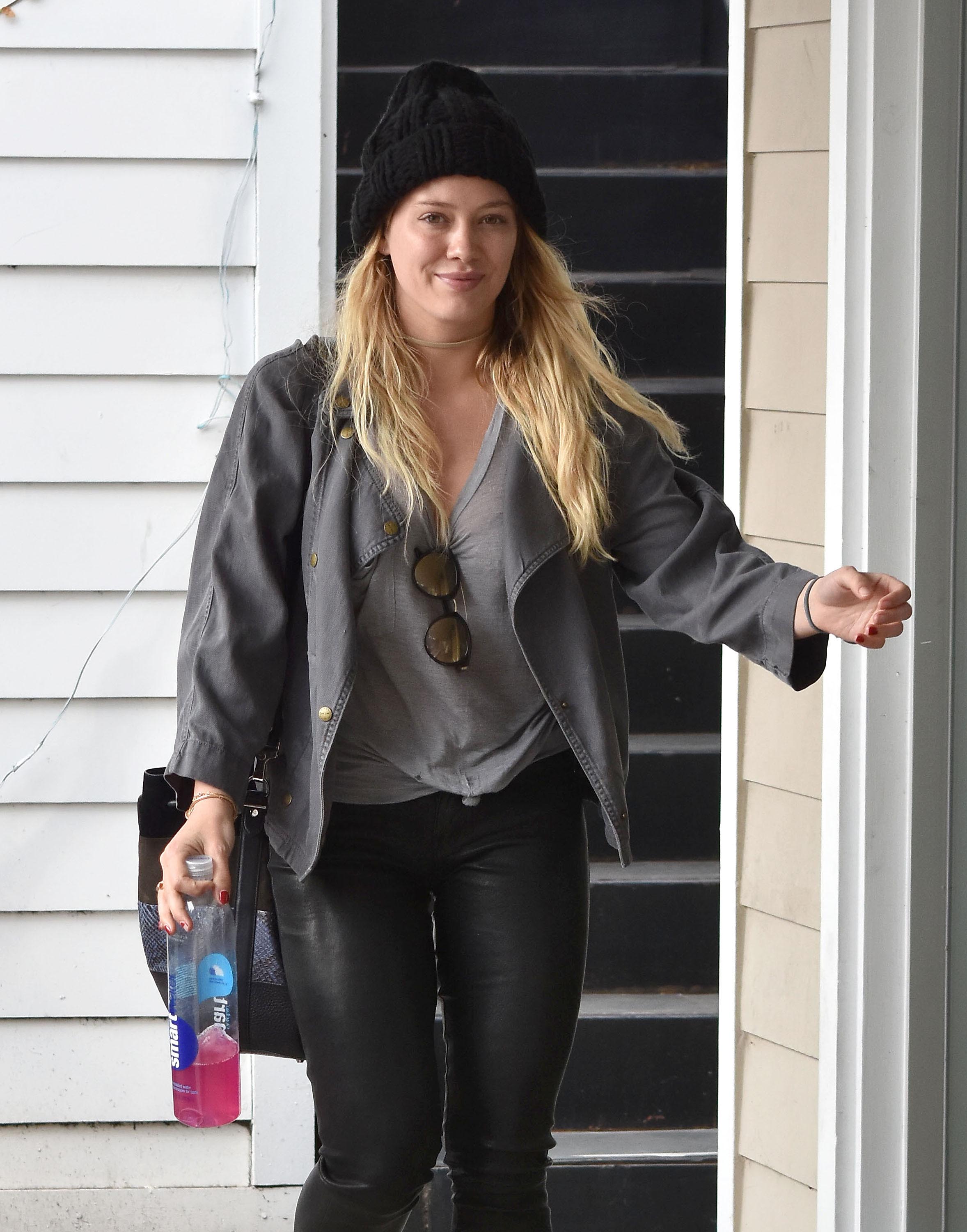 Hilary Duff spotted out and about in Studio City