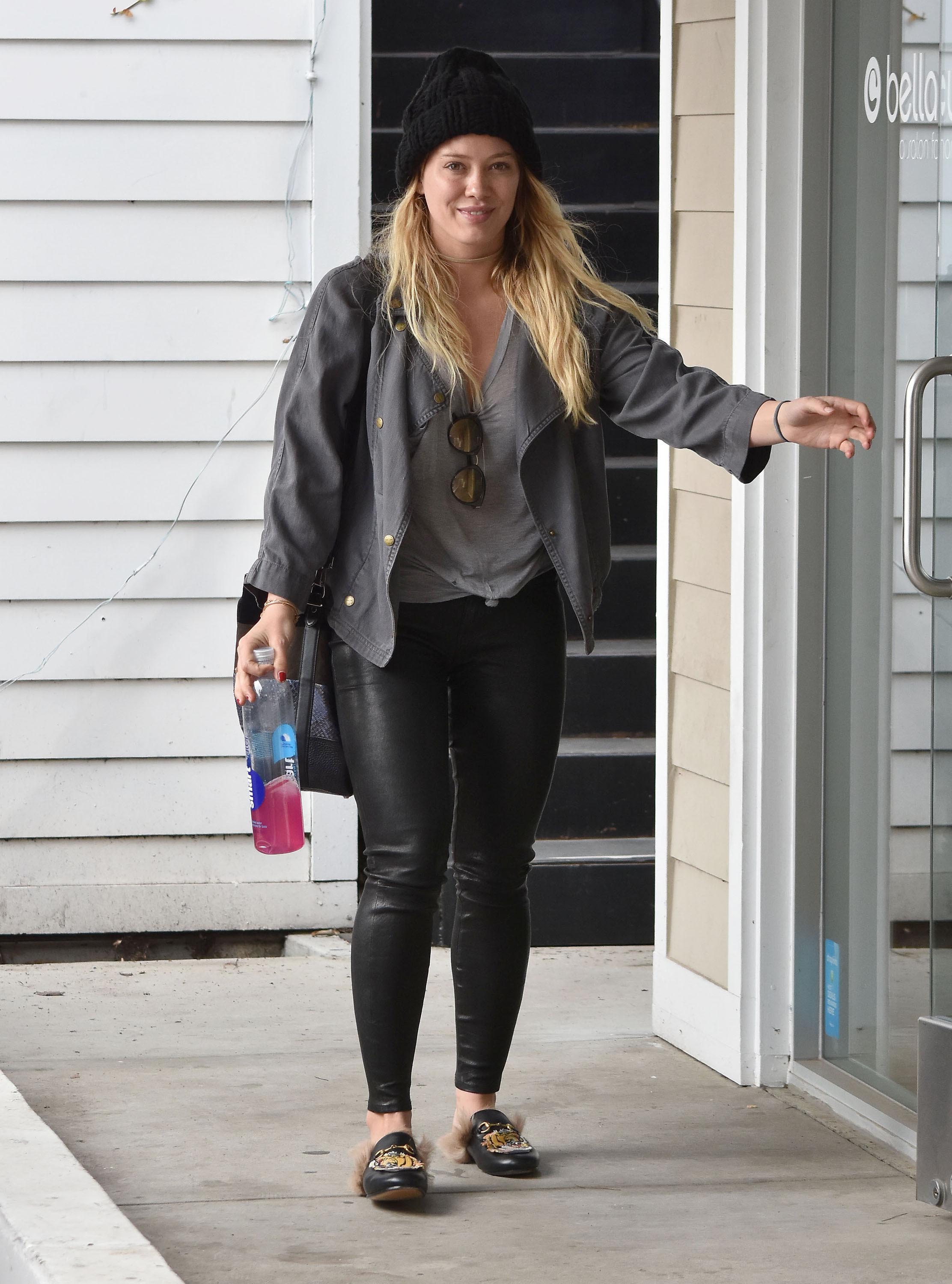 Hilary Duff spotted out and about in Studio City