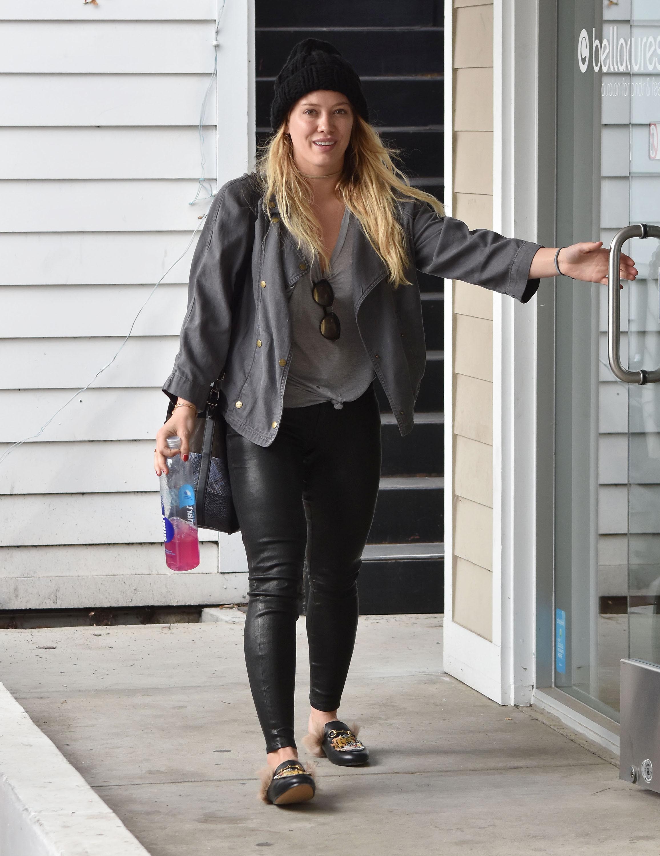 Hilary Duff spotted out and about in Studio City