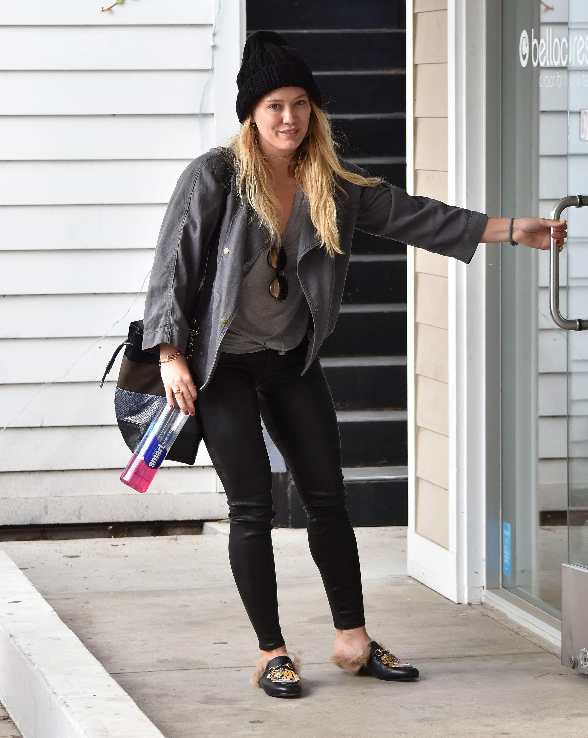 Hilary Duff spotted out and about in Studio City