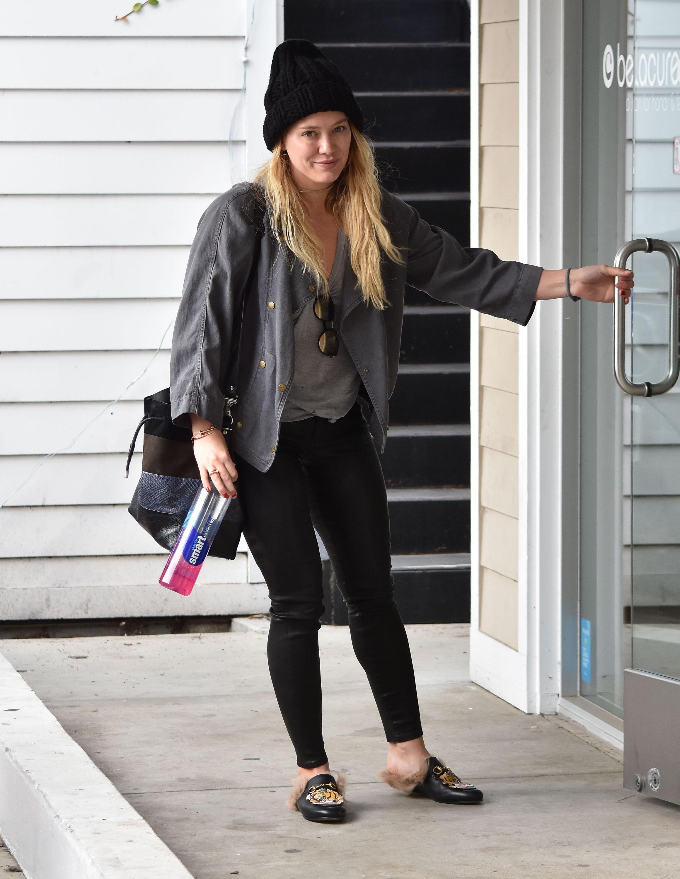 Hilary Duff spotted out and about in Studio City