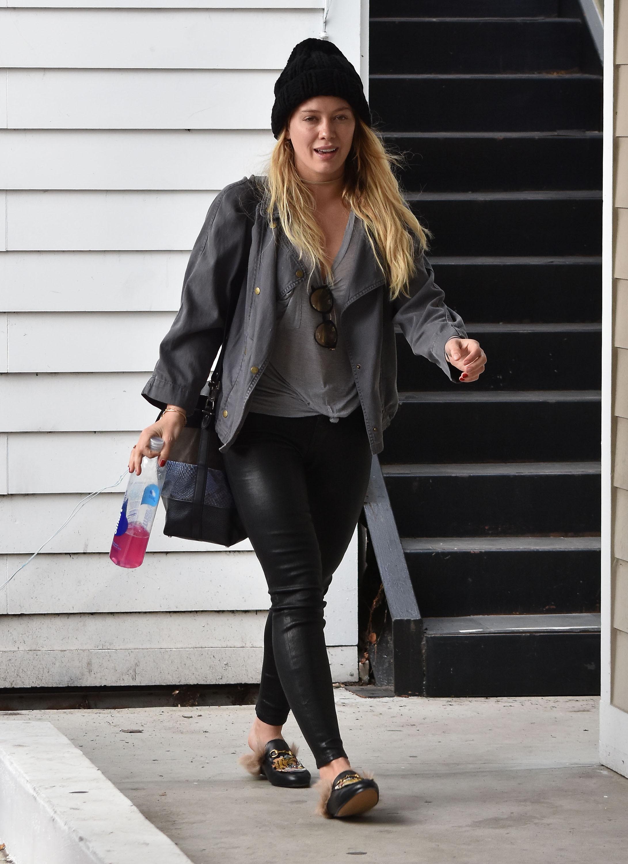 Hilary Duff spotted out and about in Studio City