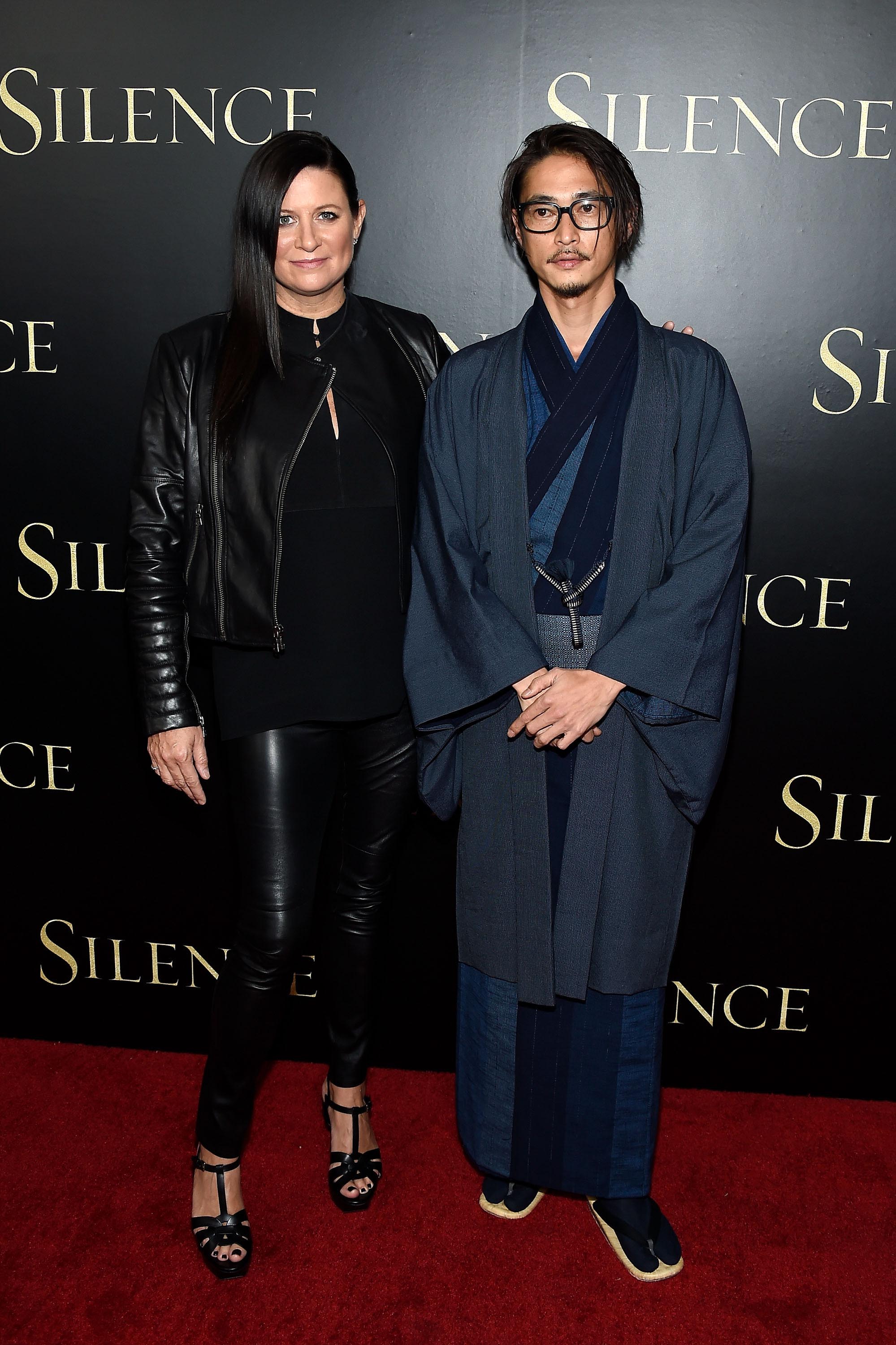 Emma Tillinger Koskoff attends the premiere of Silence