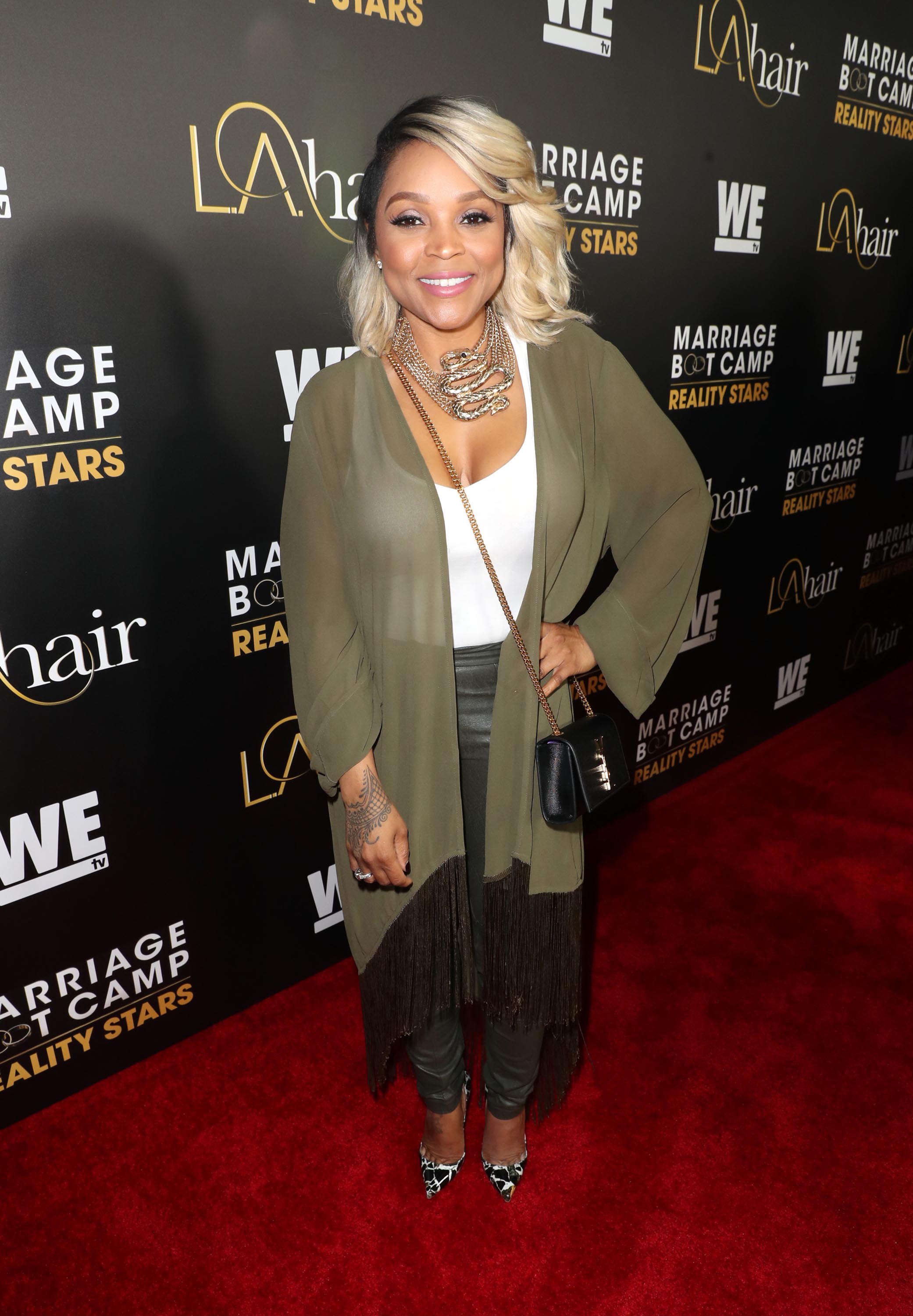 Gocha arrives for the Celebration Of WEtv’s ‘Marriage Boot Camp Reality Stars’