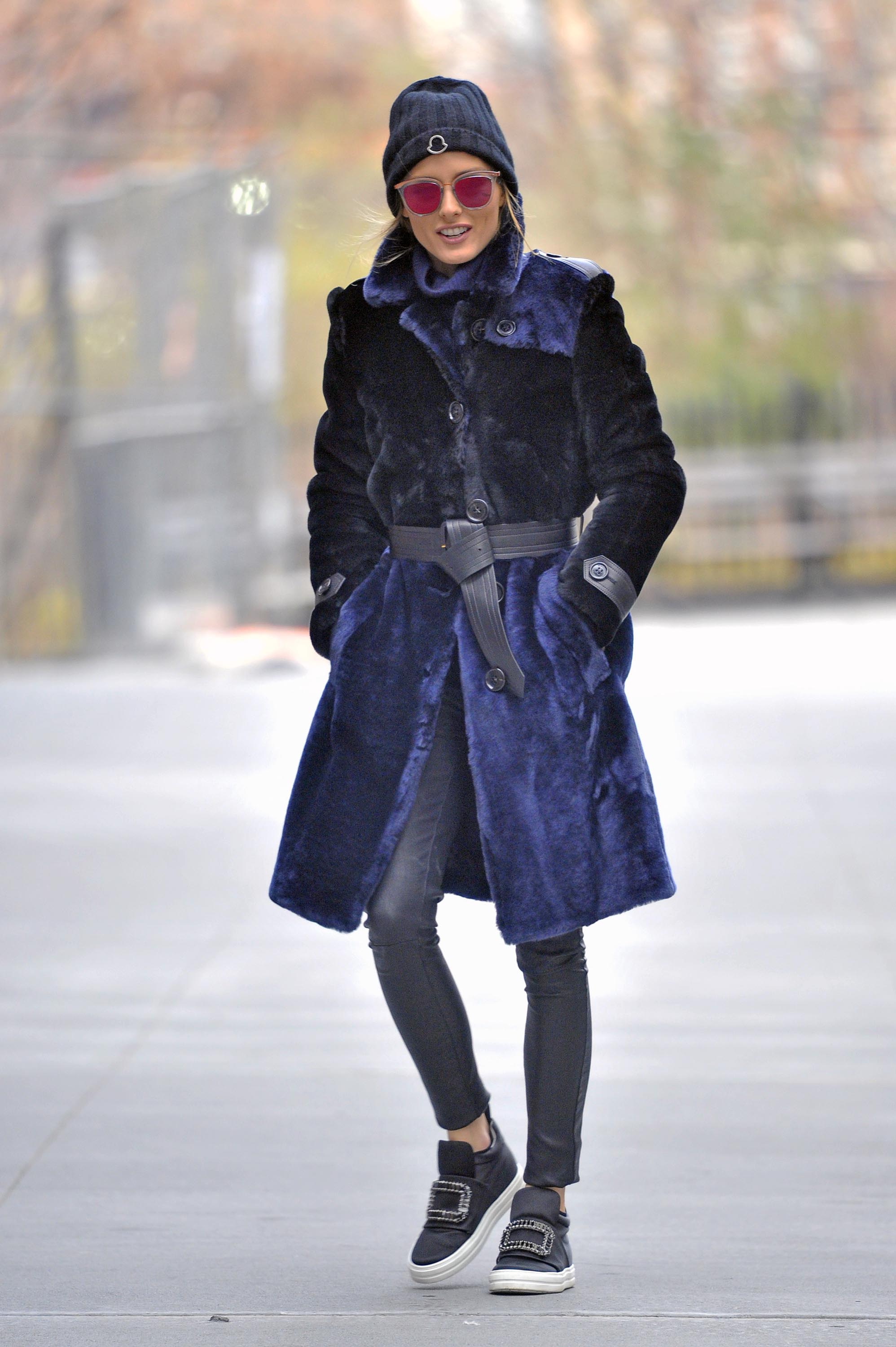 Olivia Palermo out in NYC