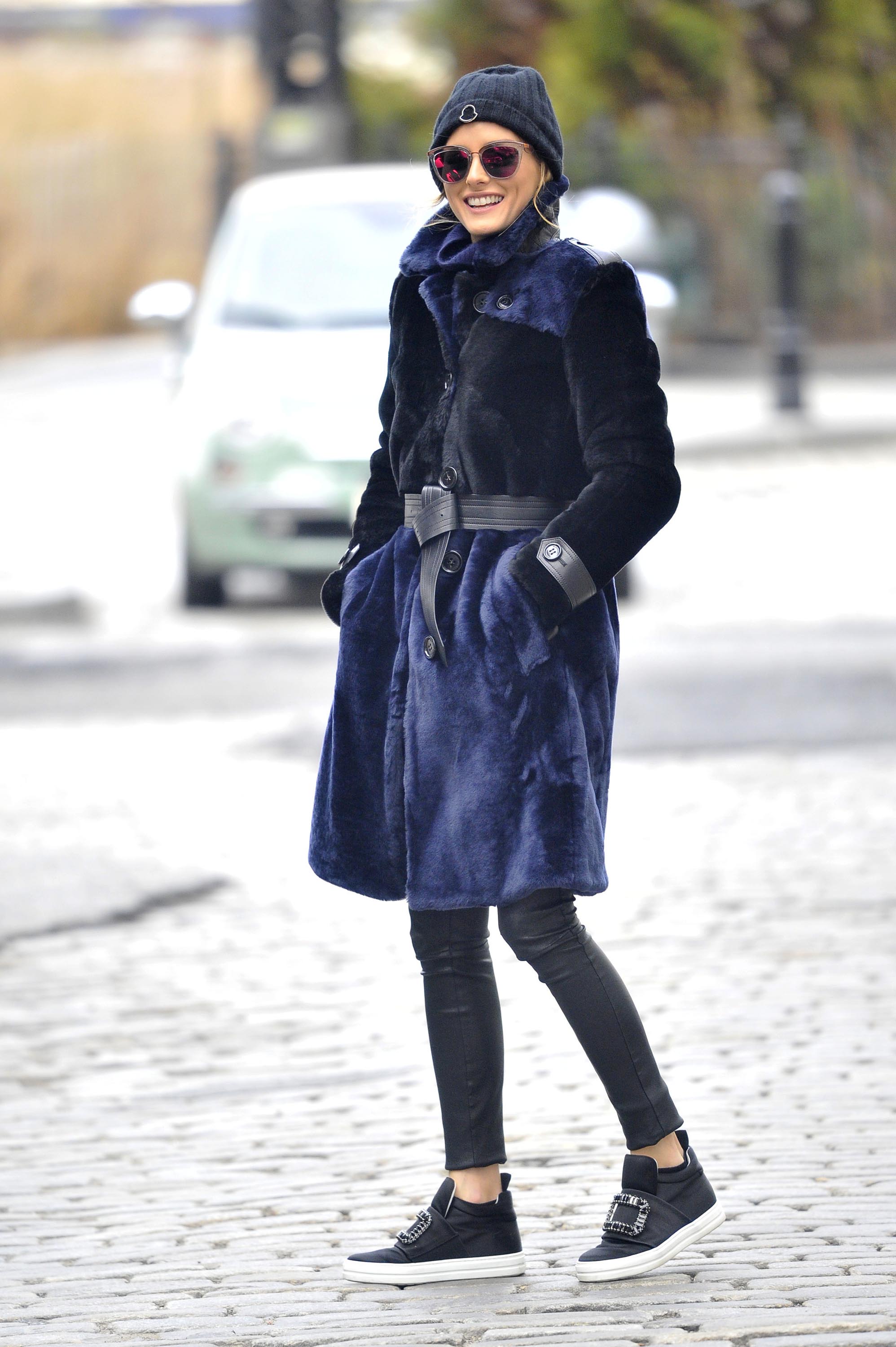 Olivia Palermo out in NYC