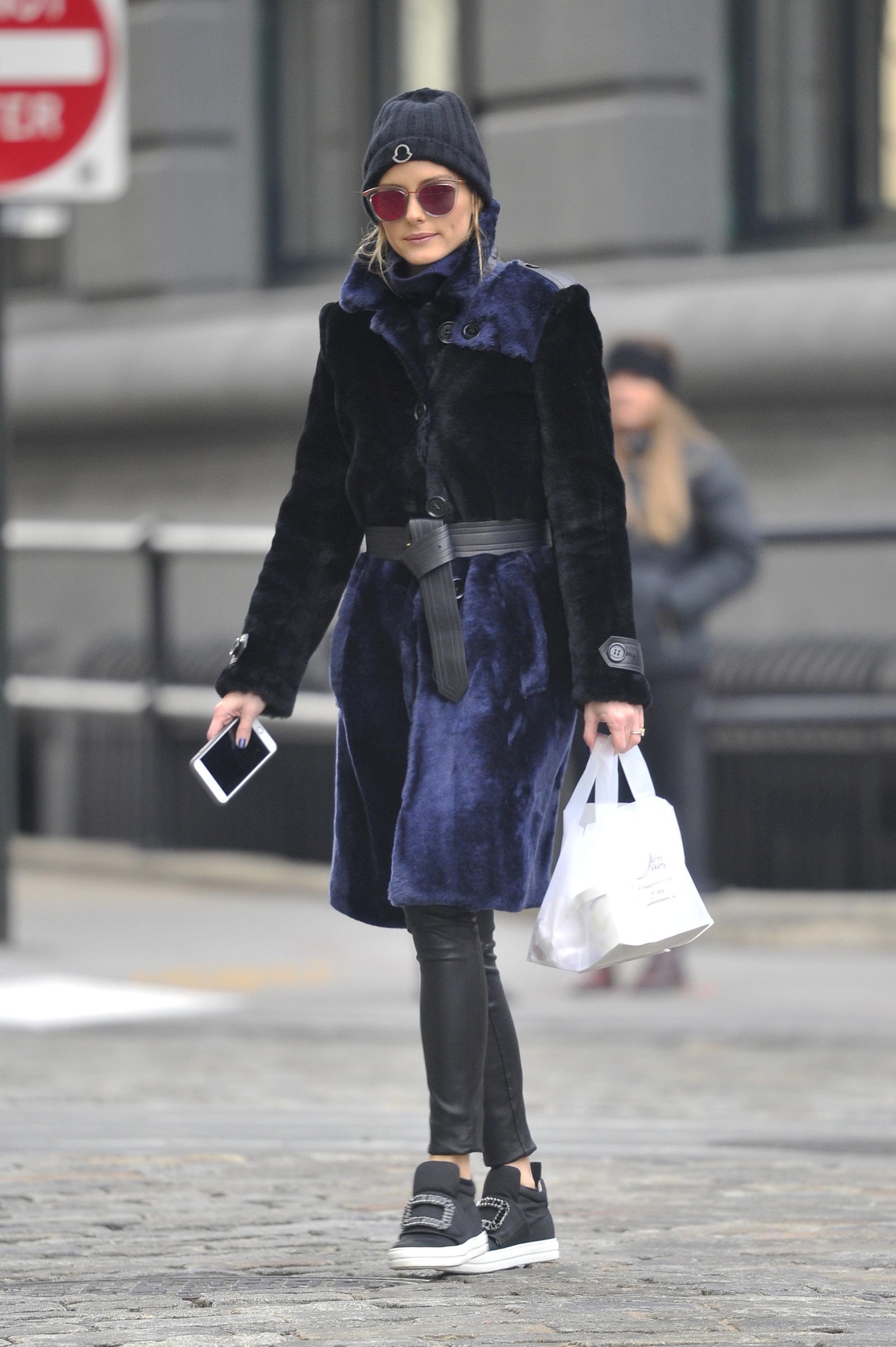 Olivia Palermo out in NYC