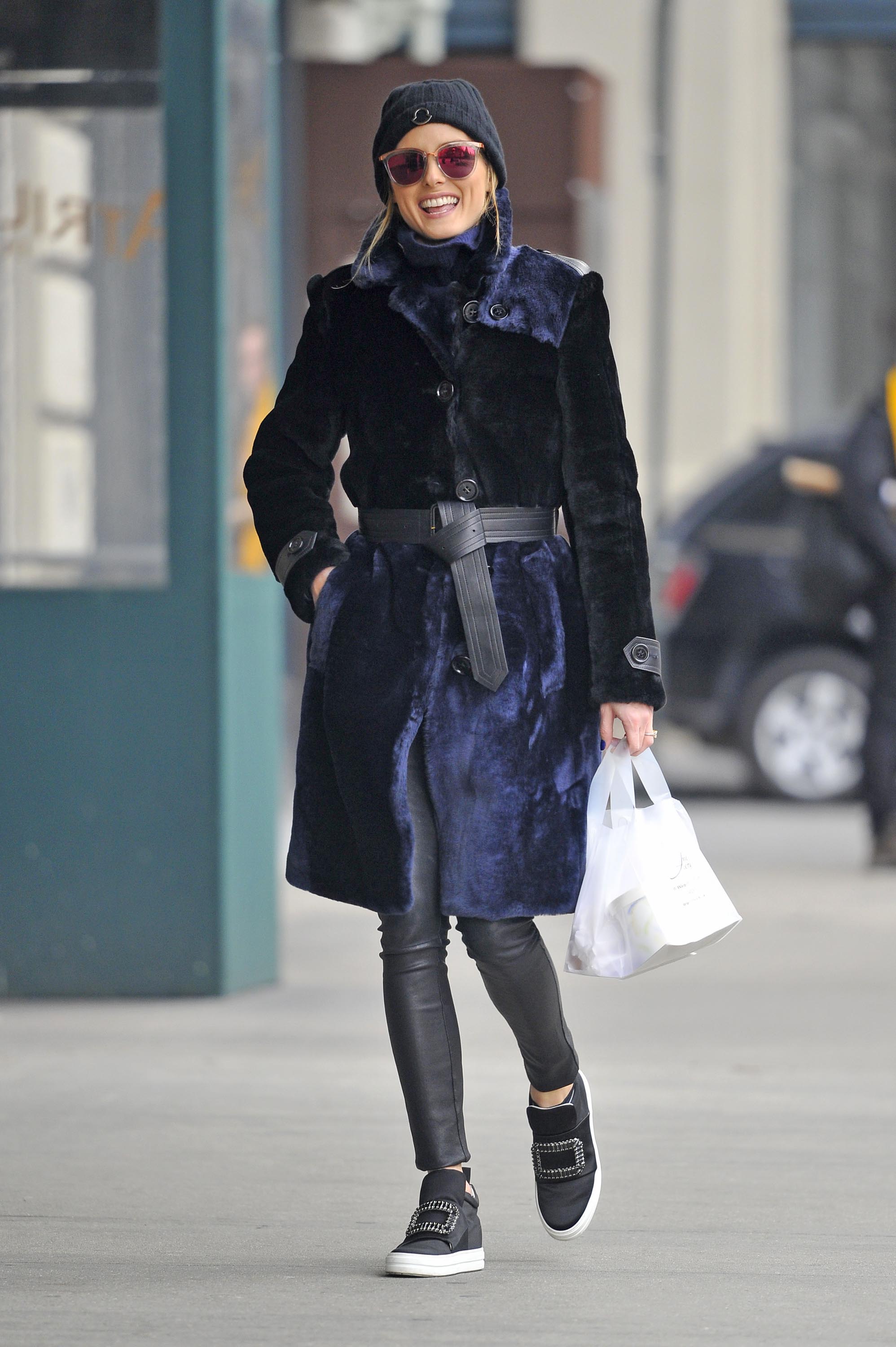 Olivia Palermo out in NYC