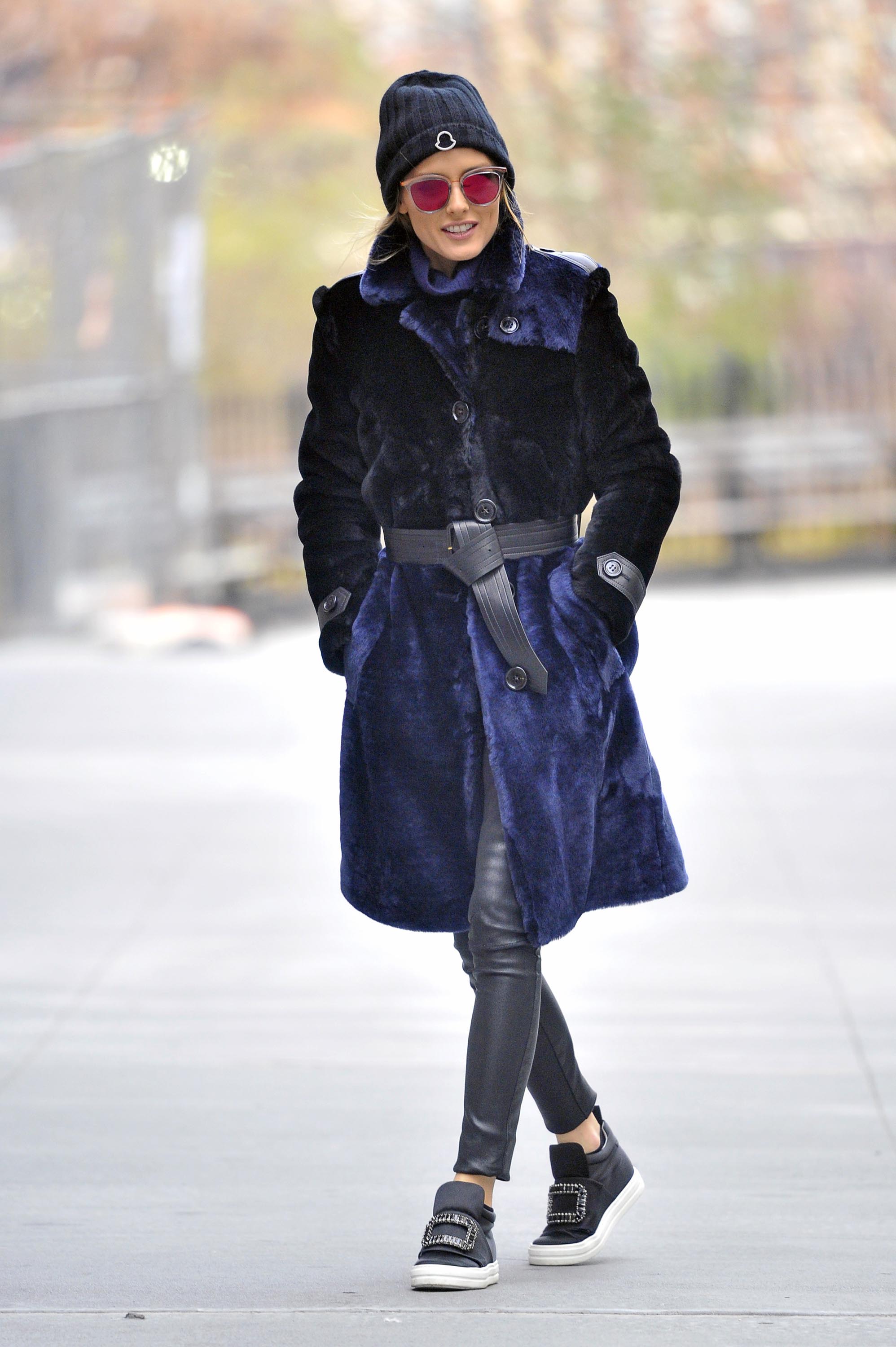 Olivia Palermo out in NYC