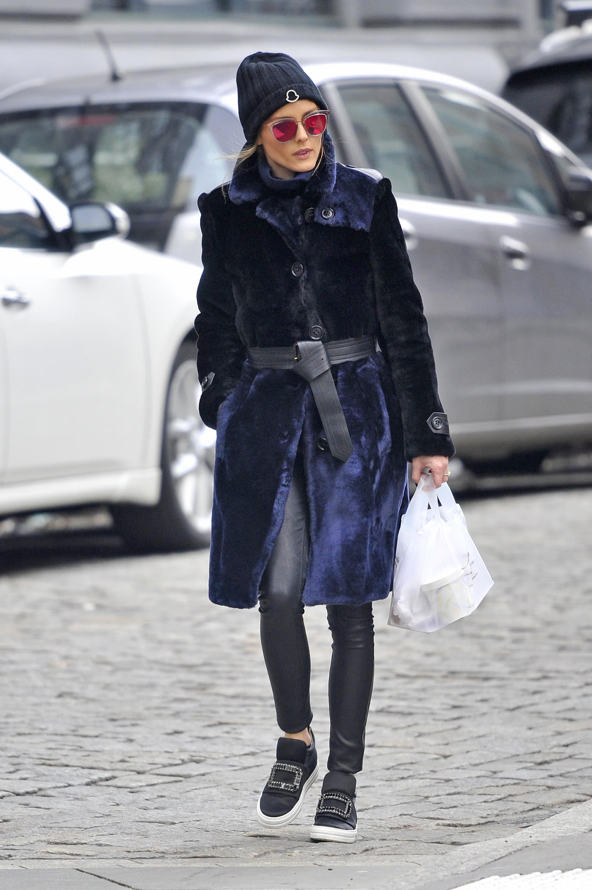 Olivia Palermo out in NYC