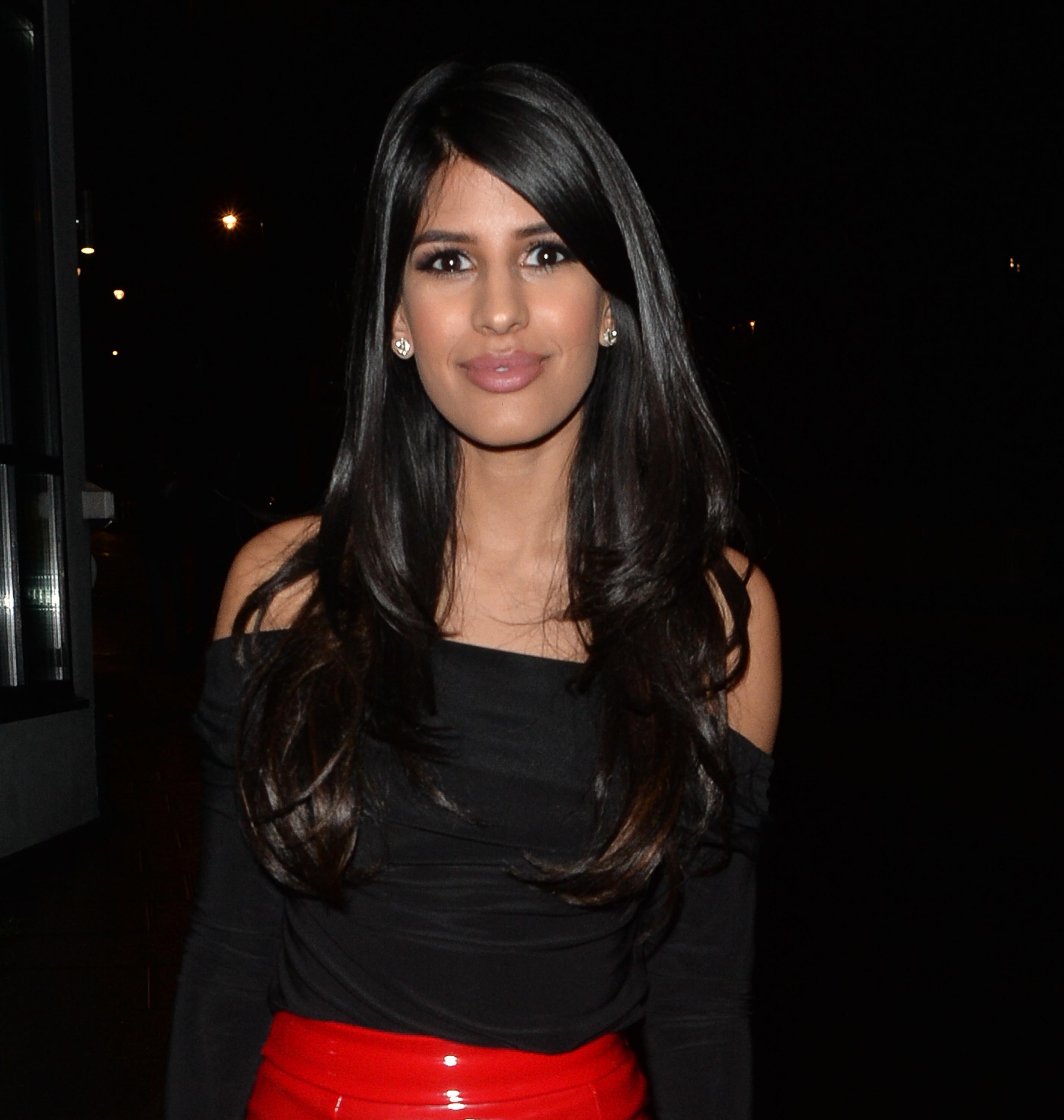 Jasmin Walia seen at La Sala Restaurant