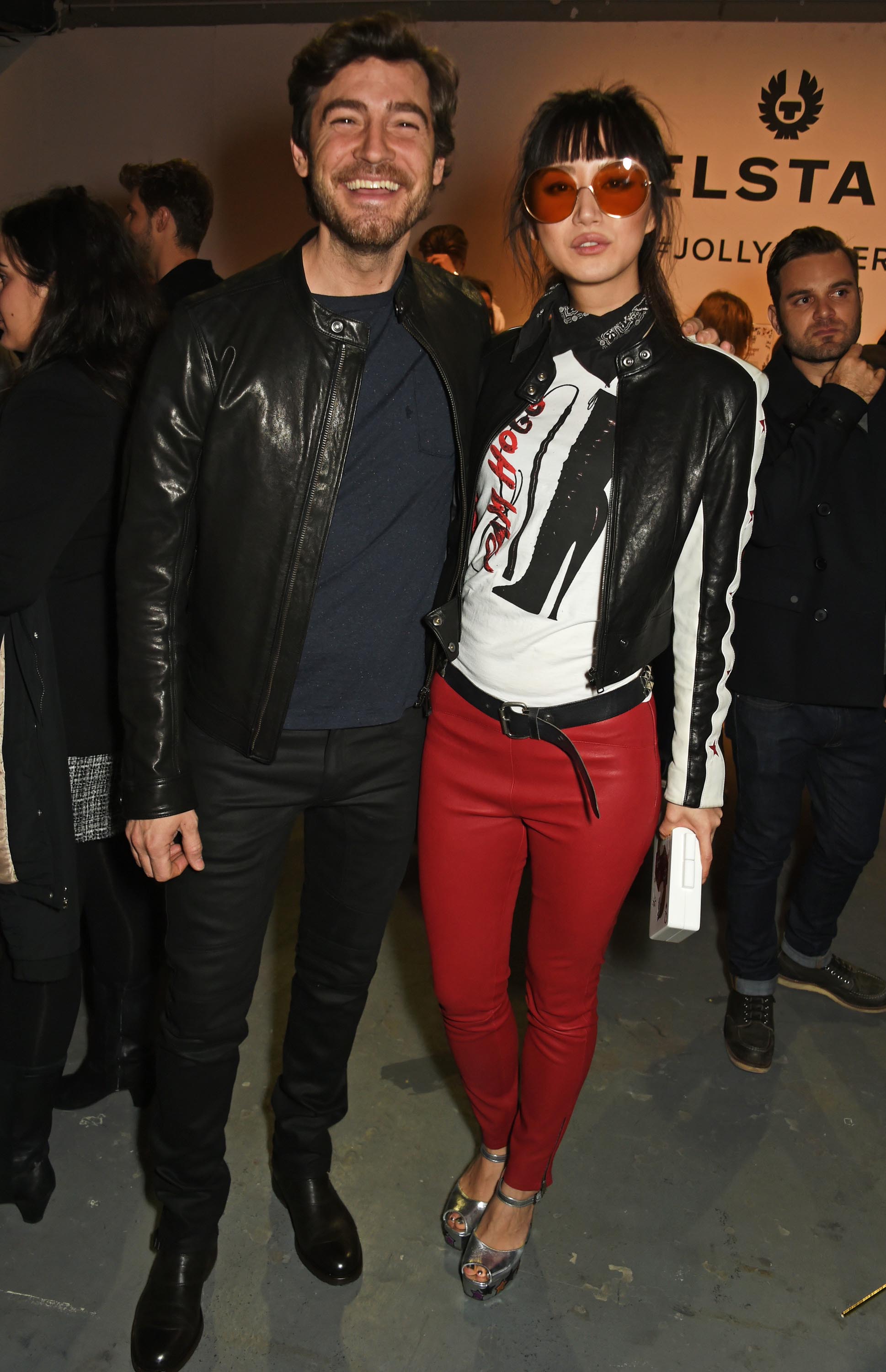 Betty Bachz attends the Belstaff presentation