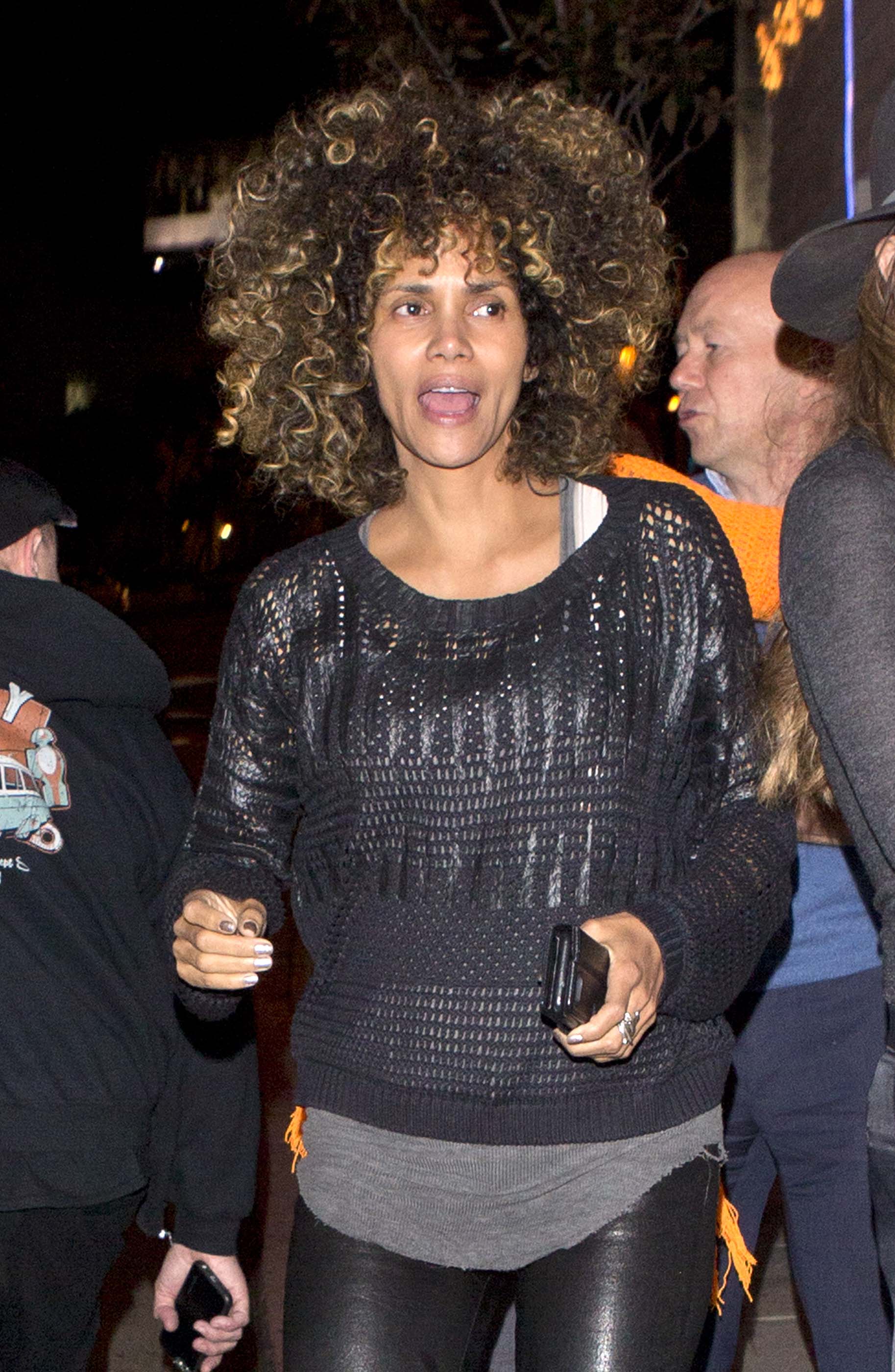 Halle Berry night on the town in LA