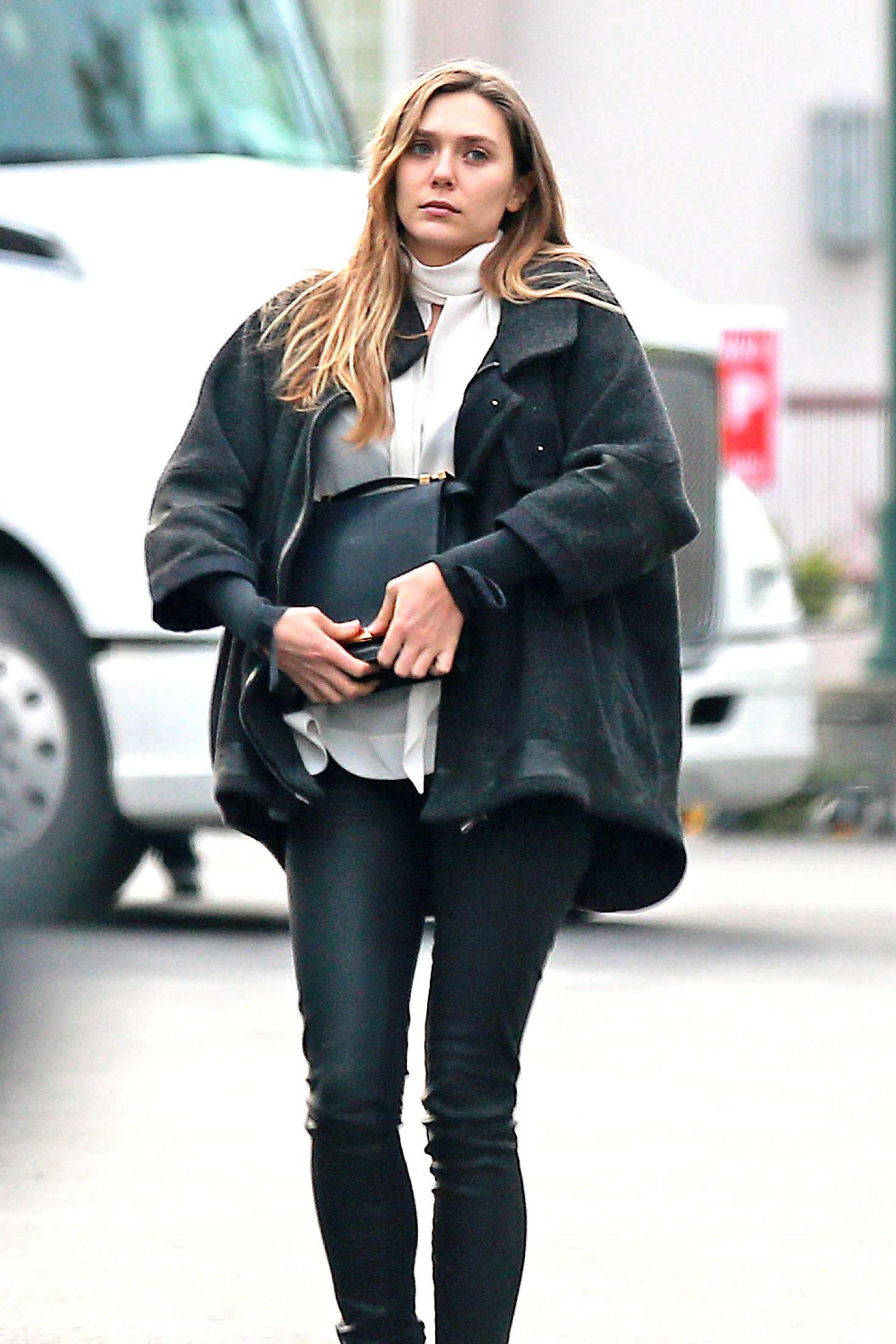 Elizabeth Olsen out in LA