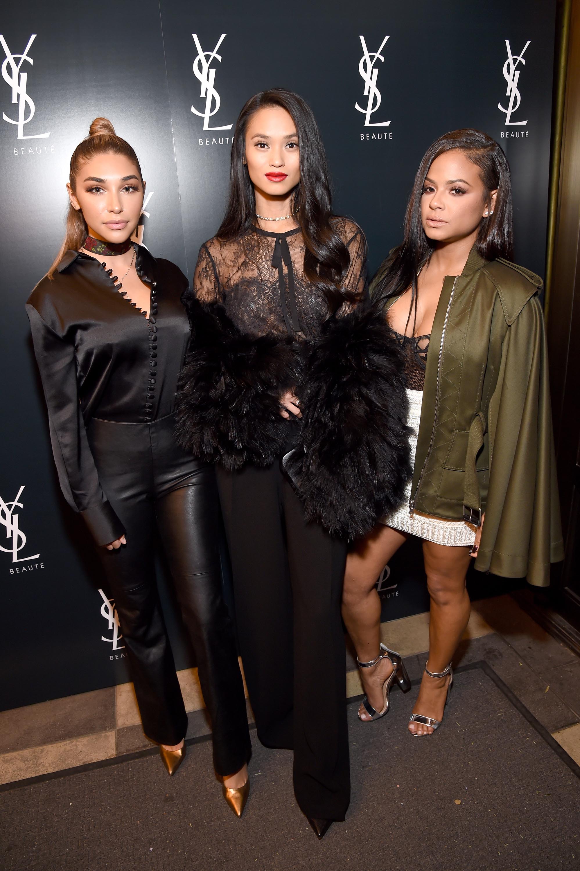 Chantel Jeffries attends the YSL Beauty Club Party