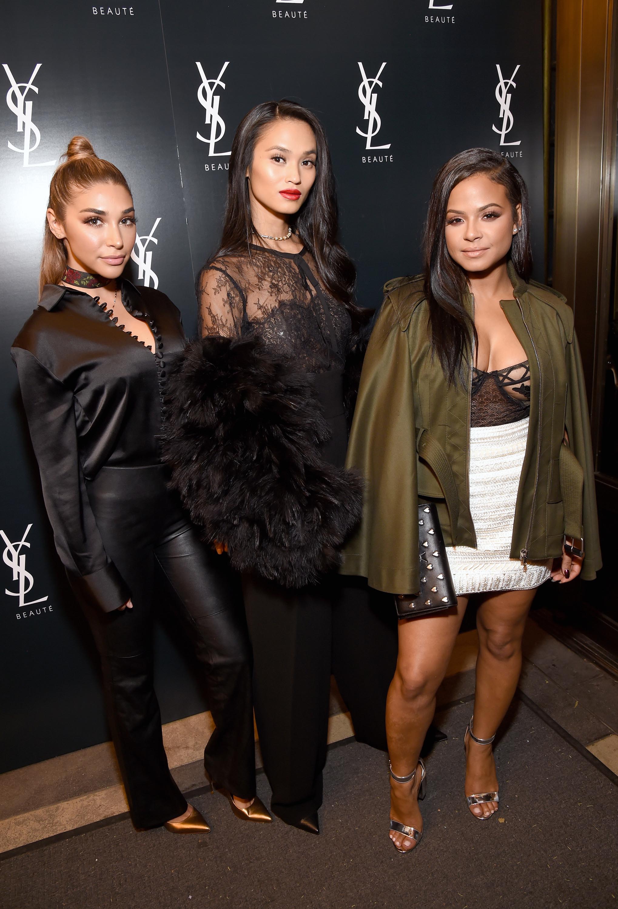 Chantel Jeffries attends the YSL Beauty Club Party