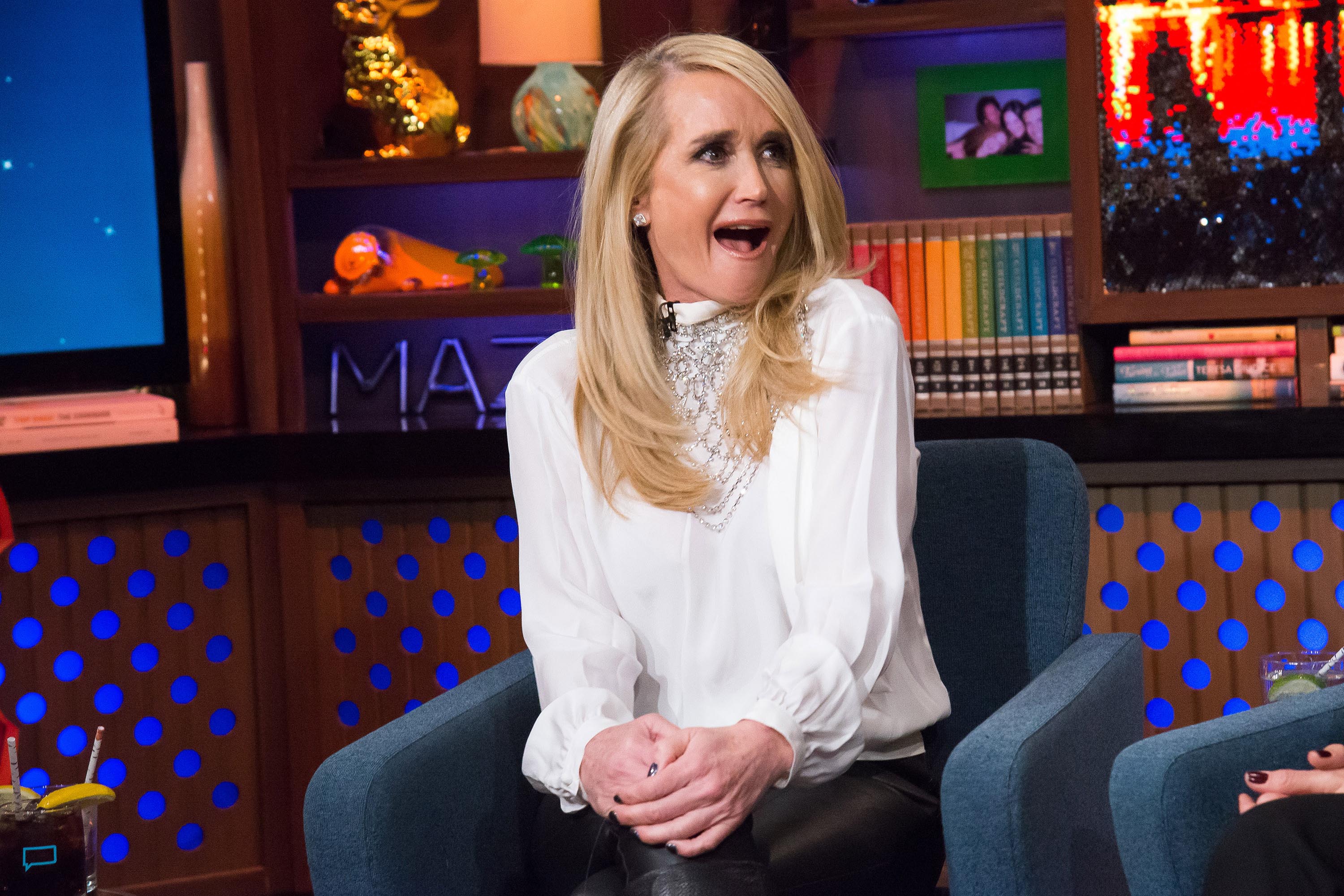 Kim Richards at Watch What Happens Live with Andy Cohen