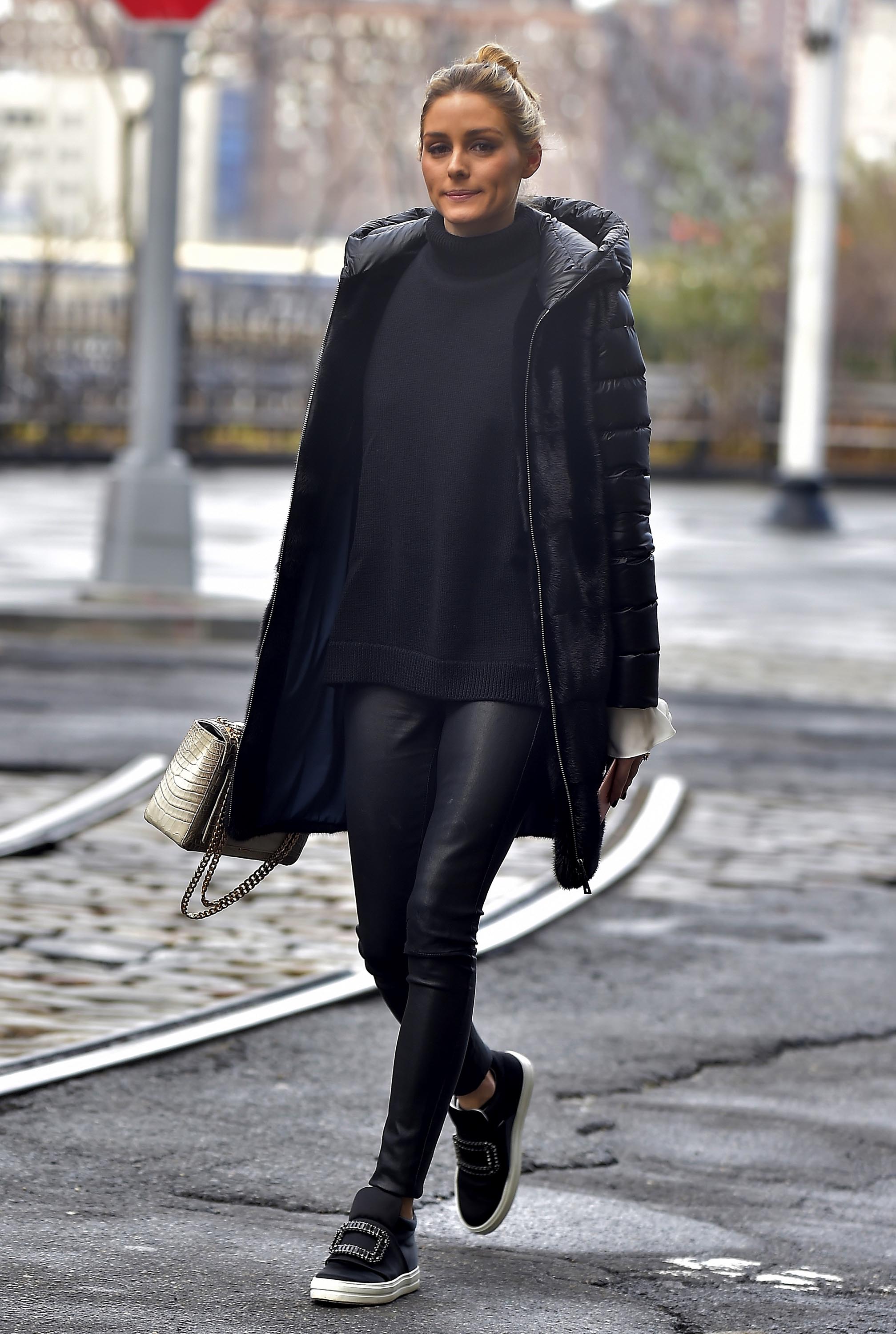 Olivia Palermo is seen in Brooklyn