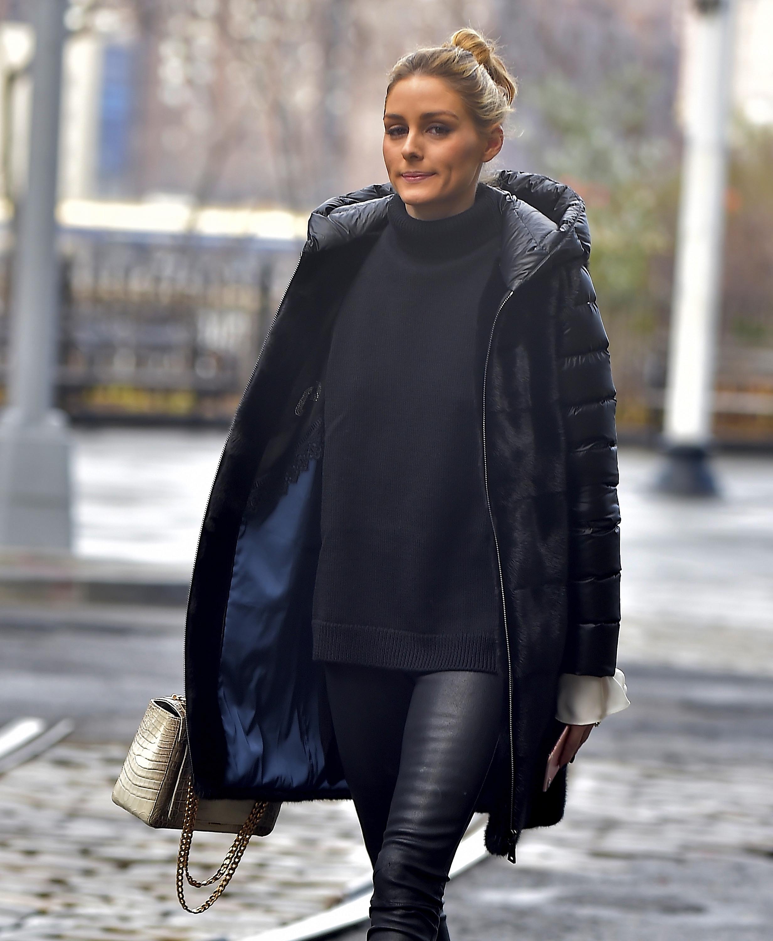 Olivia Palermo is seen in Brooklyn