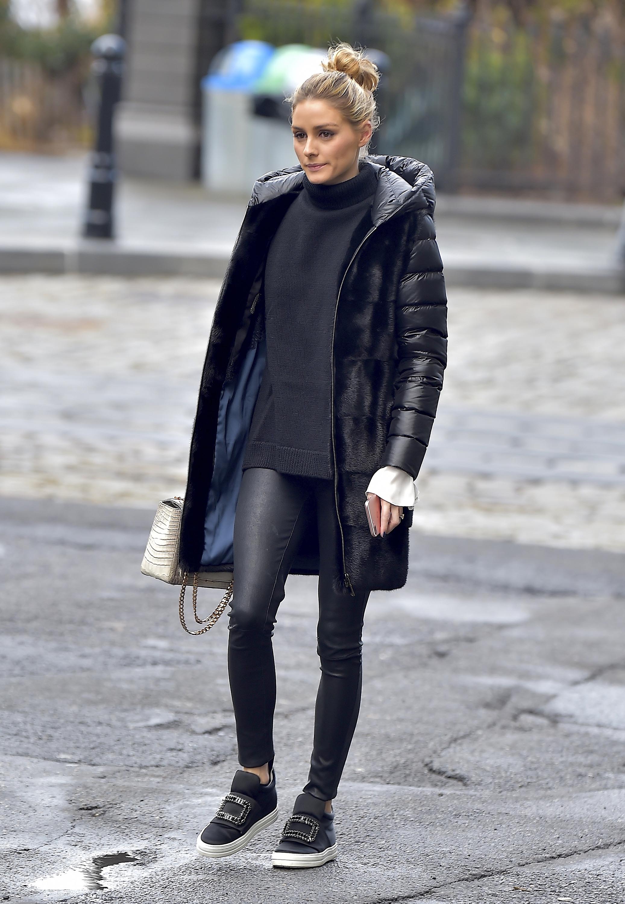 Olivia Palermo is seen in Brooklyn