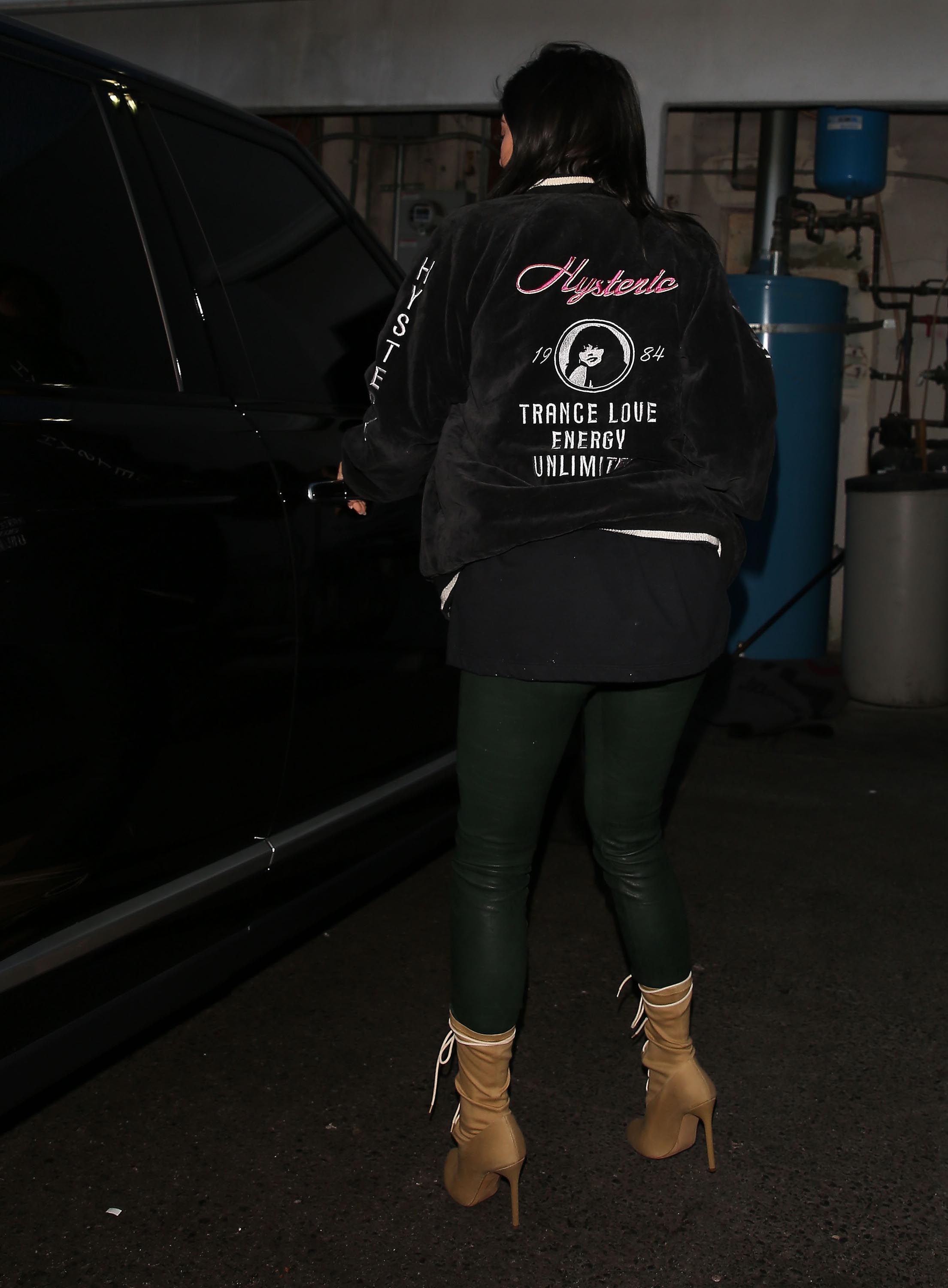 Kylie Jenner out for dinner at Kabuki restaurant