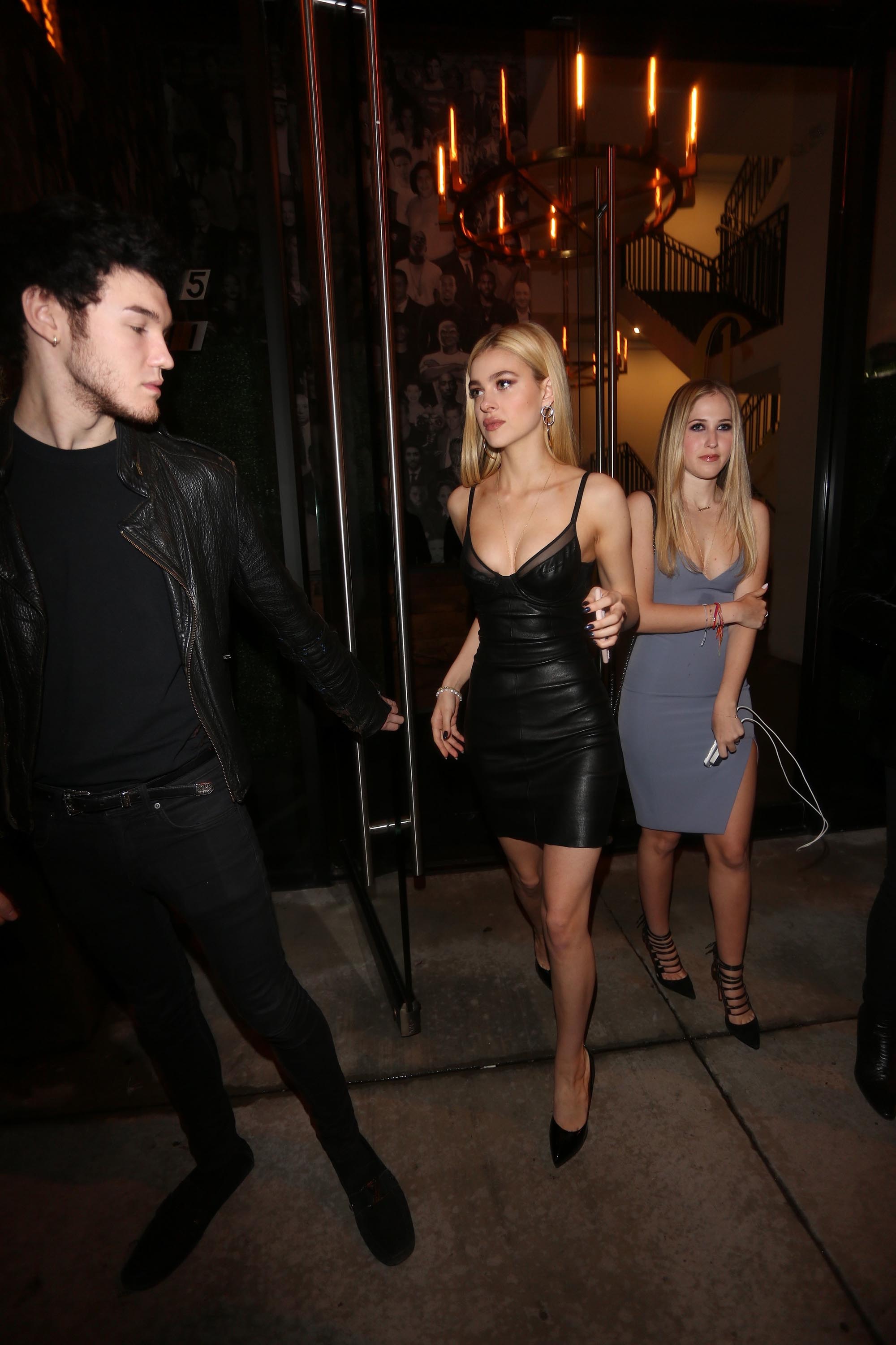 Nicola Peltz enjoyed a night out with friends at Catch LA
