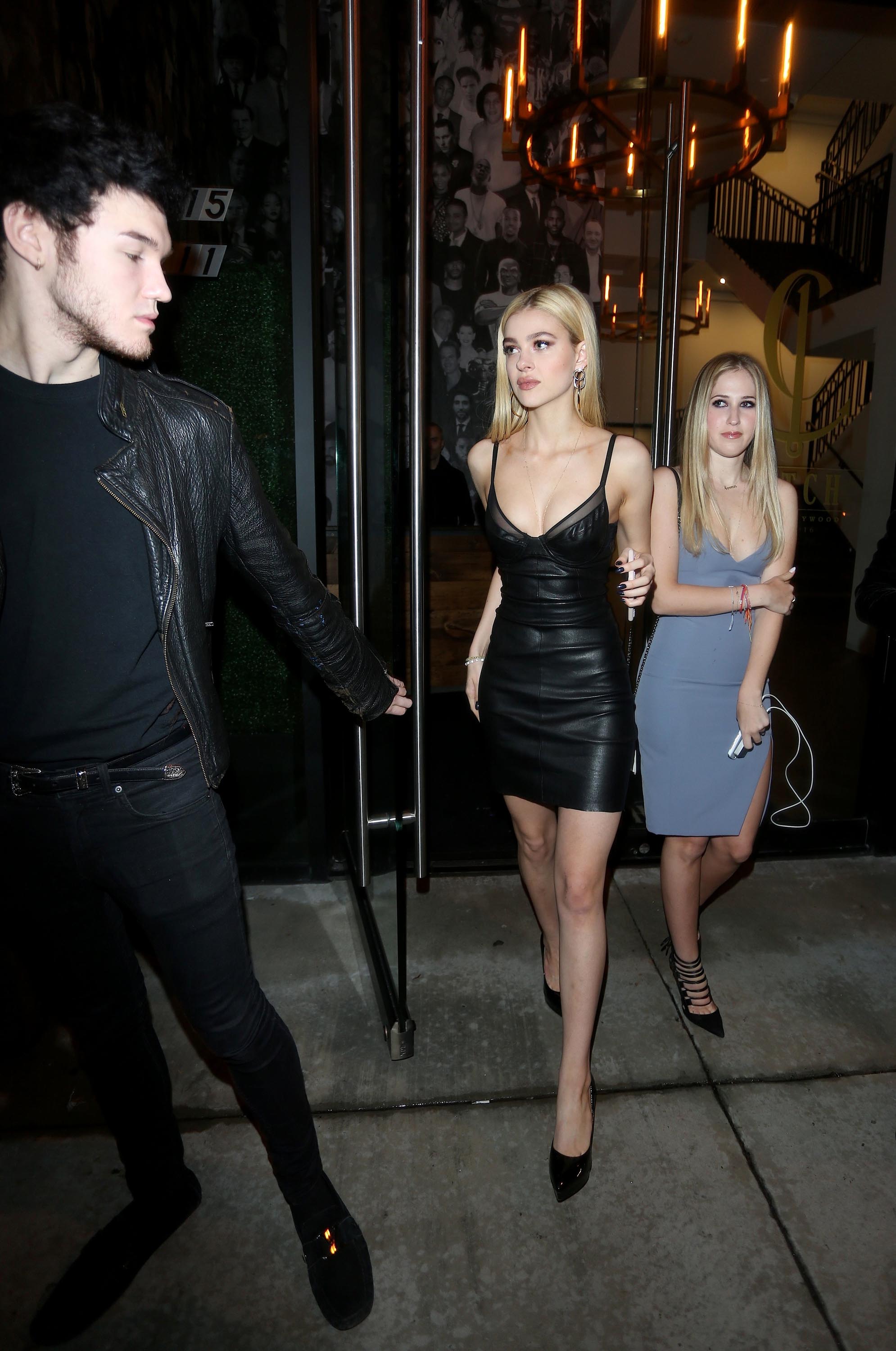 Nicola Peltz enjoyed a night out with friends at Catch LA