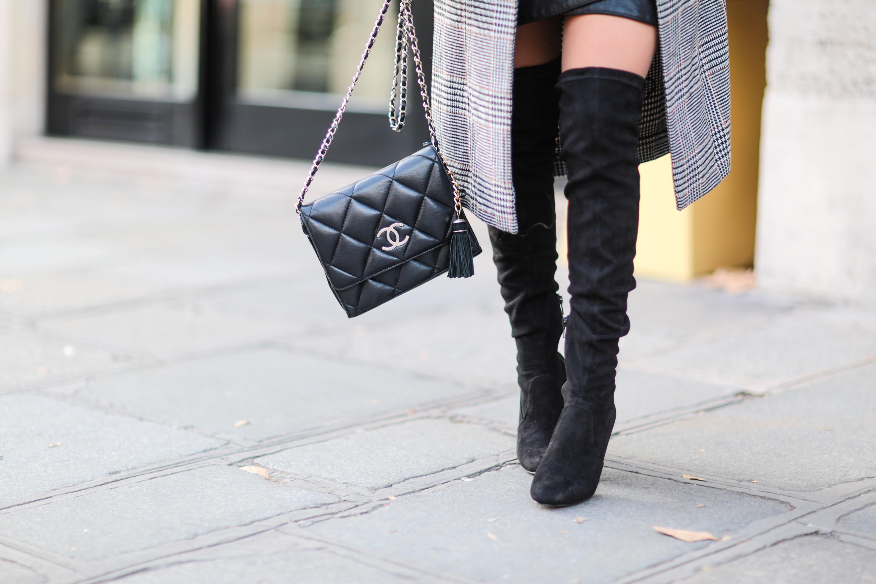 Melody Bernard street style in Paris