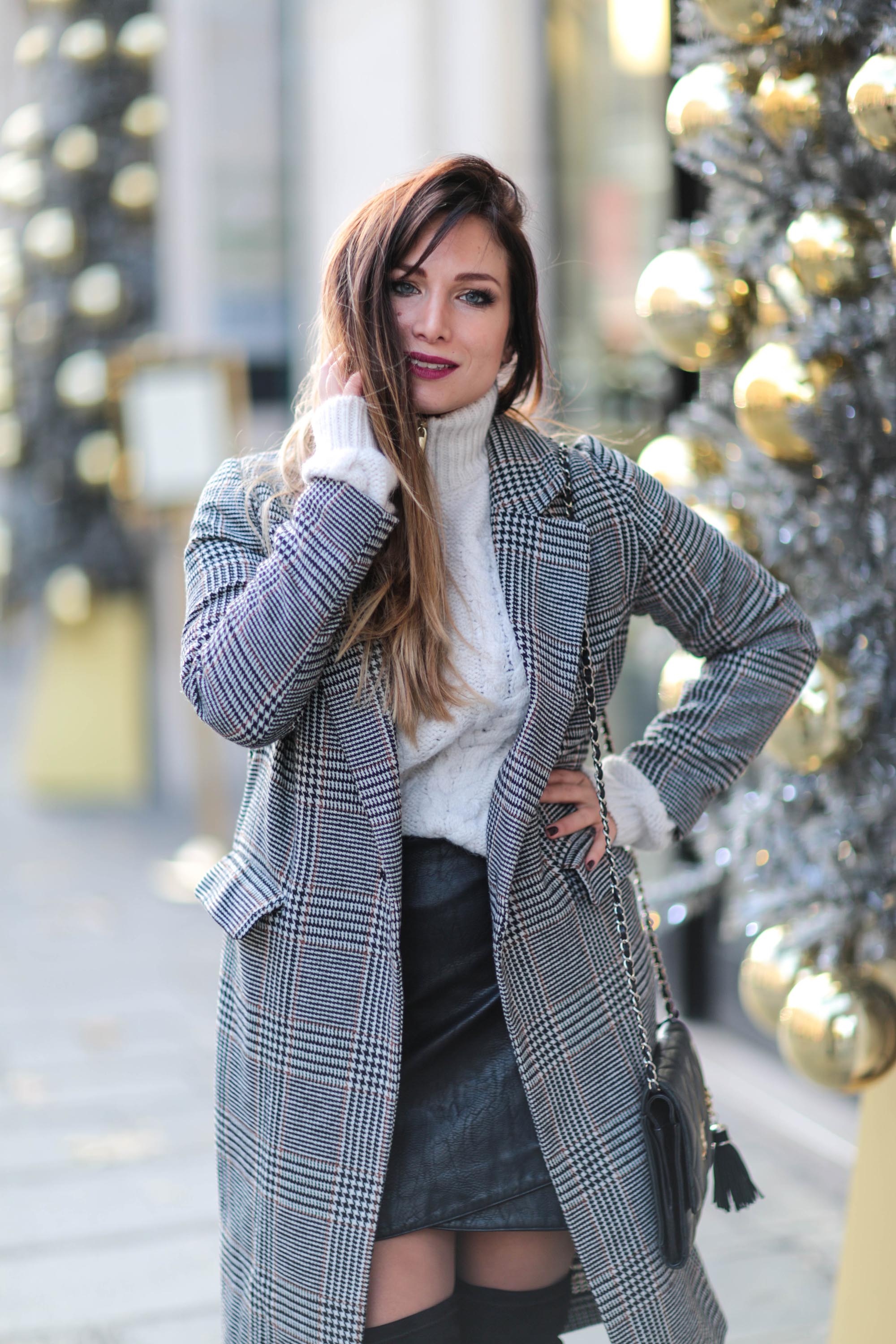 Melody Bernard street style in Paris