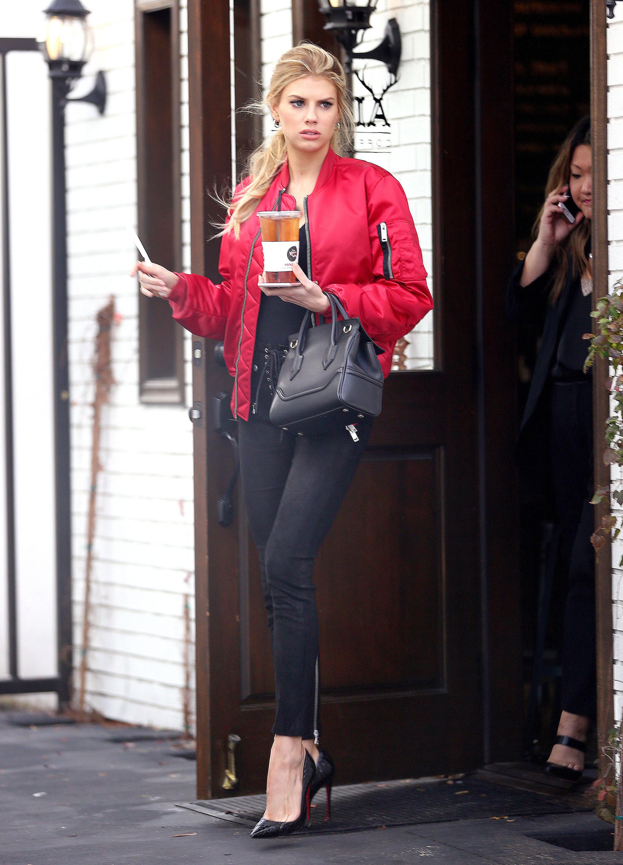 Charlotte McKinney out in Studio City