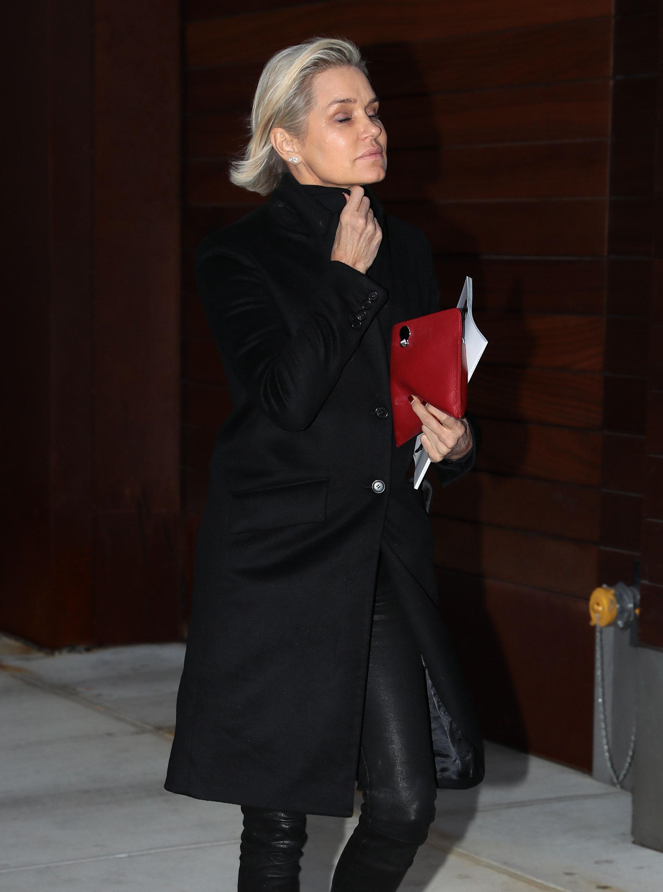 Yolanda Hadid is spotted out and about in NYC