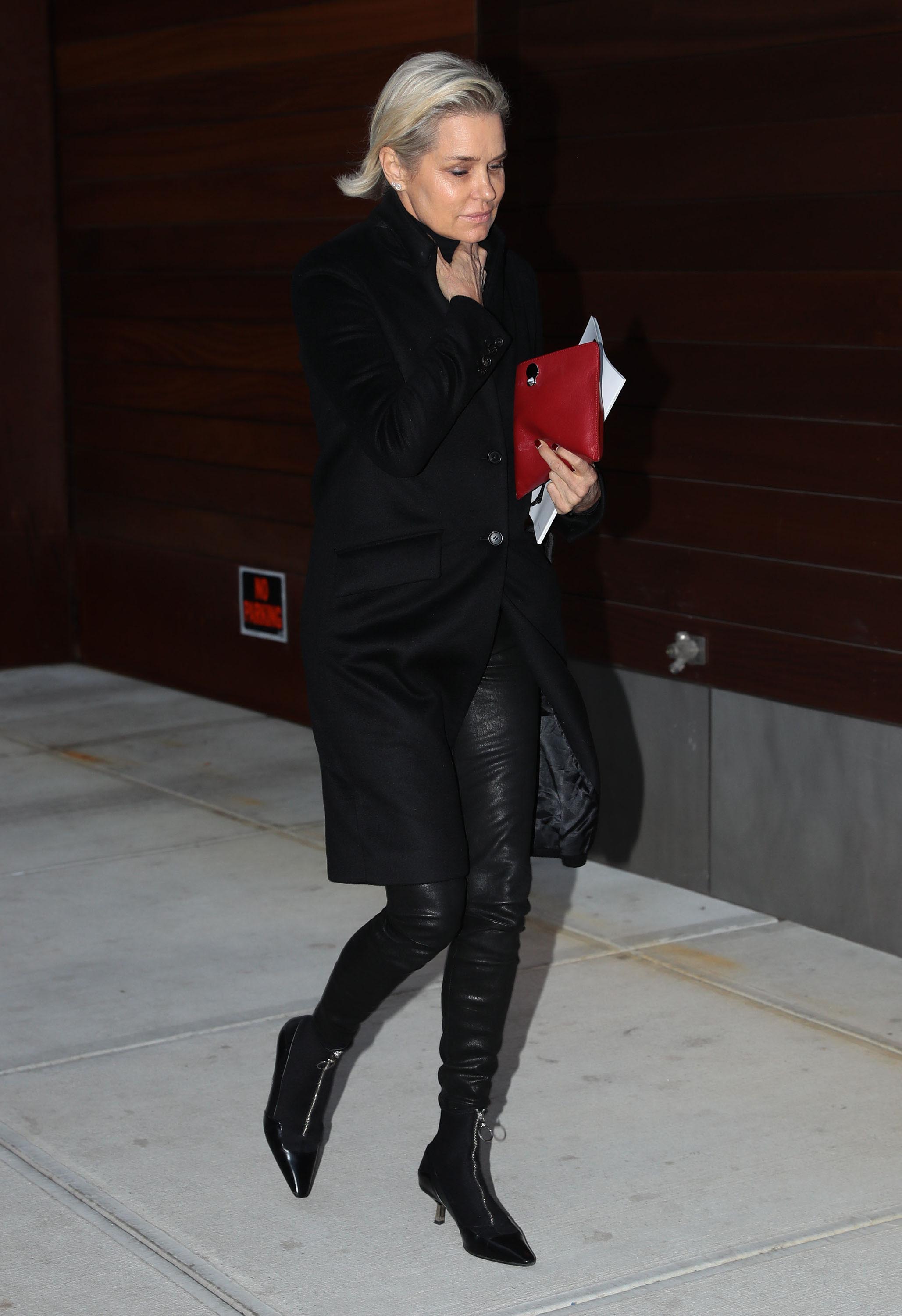 Yolanda Hadid is spotted out and about in NYC