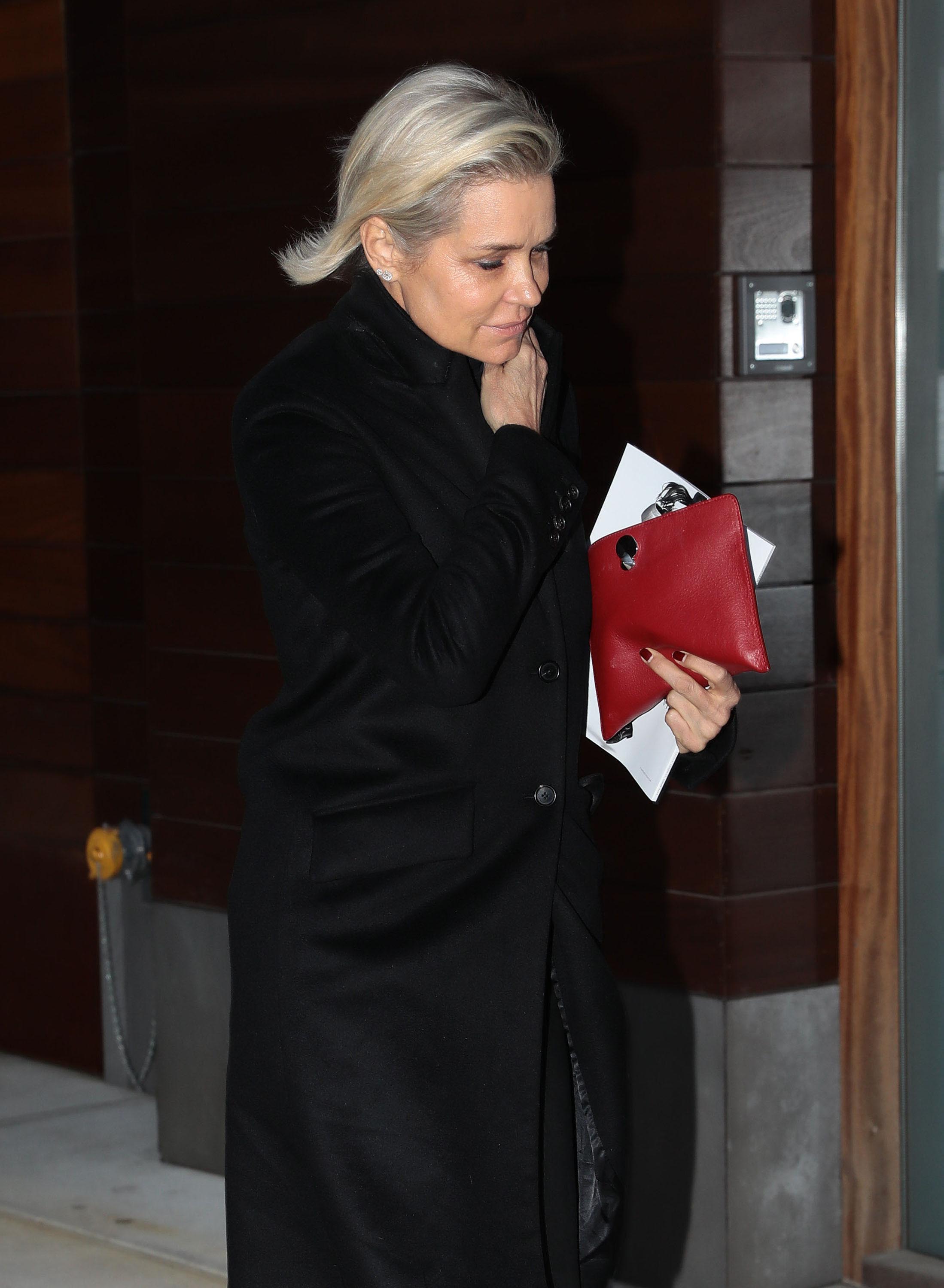 Yolanda Hadid is spotted out and about in NYC
