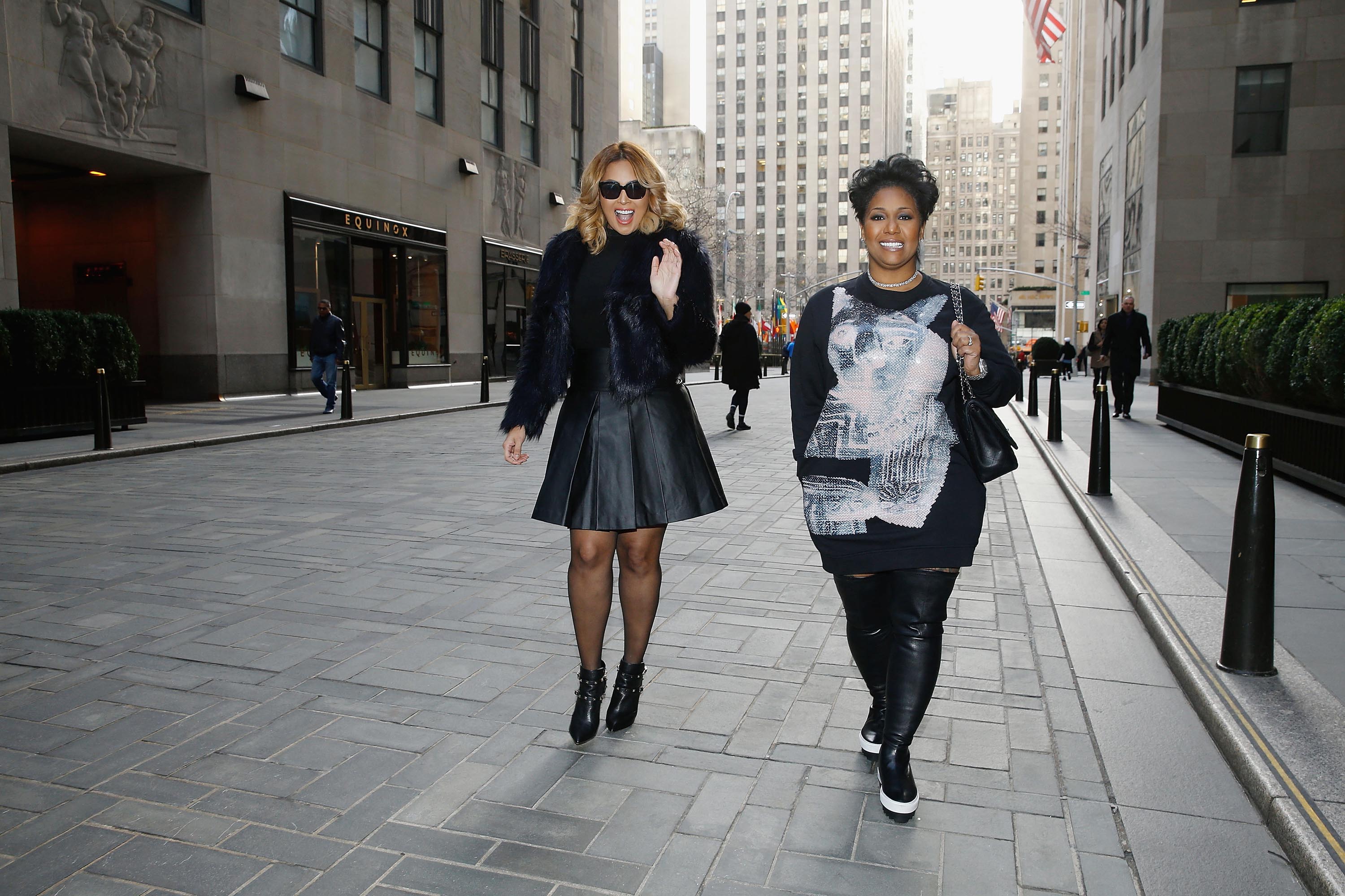 Somaya Reece is seen in New York City