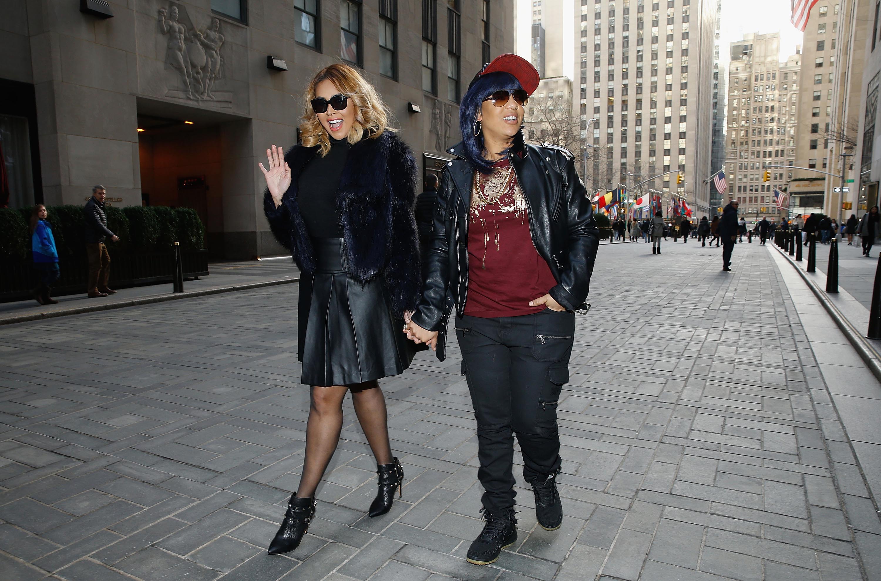 Somaya Reece is seen in New York City