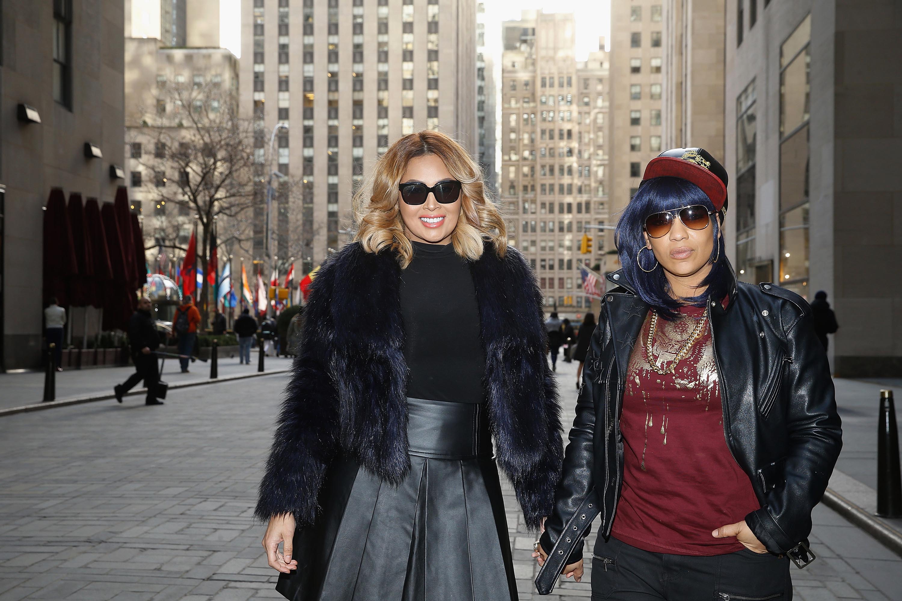 Somaya Reece is seen in New York City