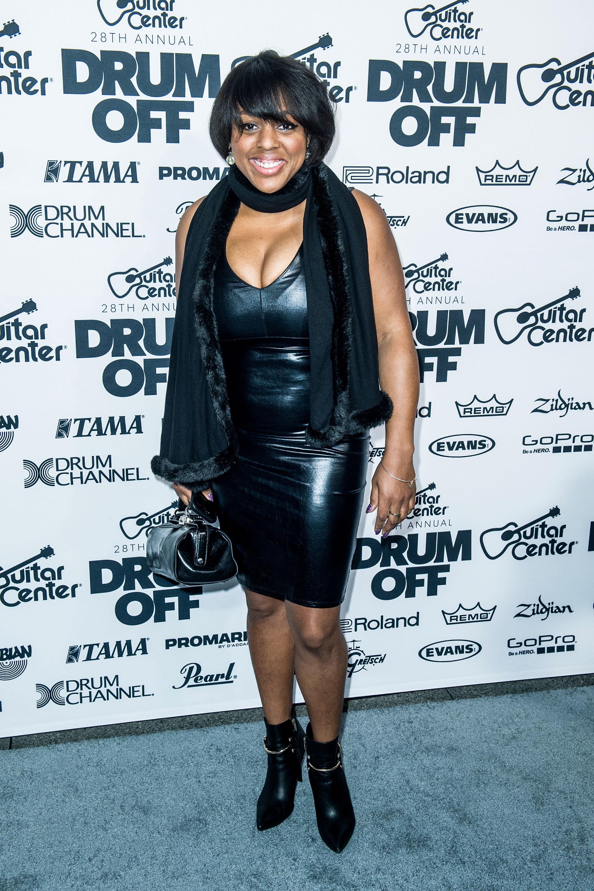 Queen Cora Dunham attends Guitar Center’s 28th Annual Drum-Off