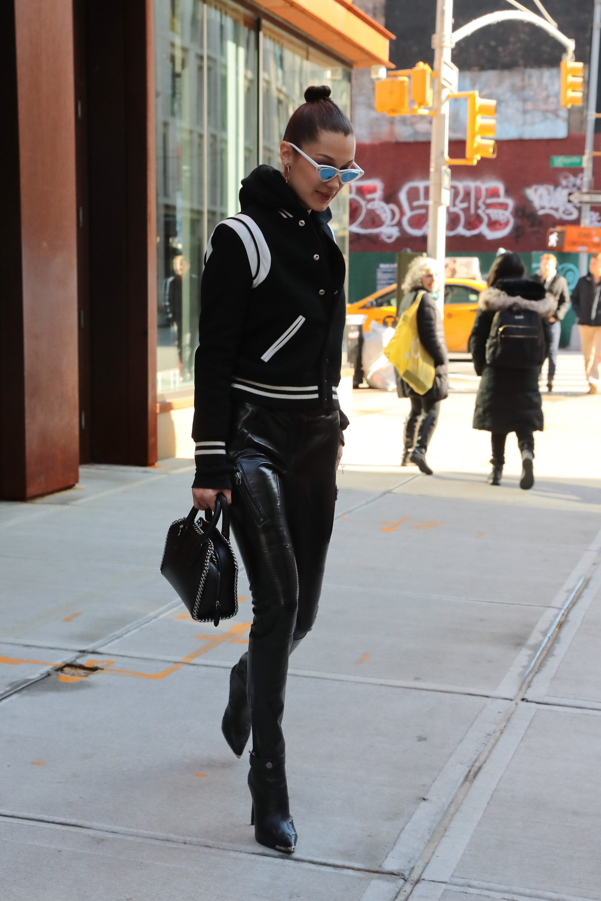 Bella Hadid out and about in NYC