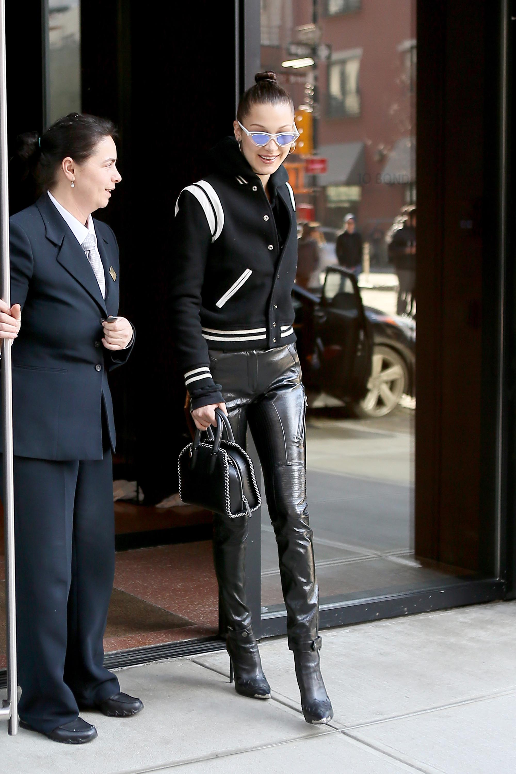 Bella Hadid out and about in NYC
