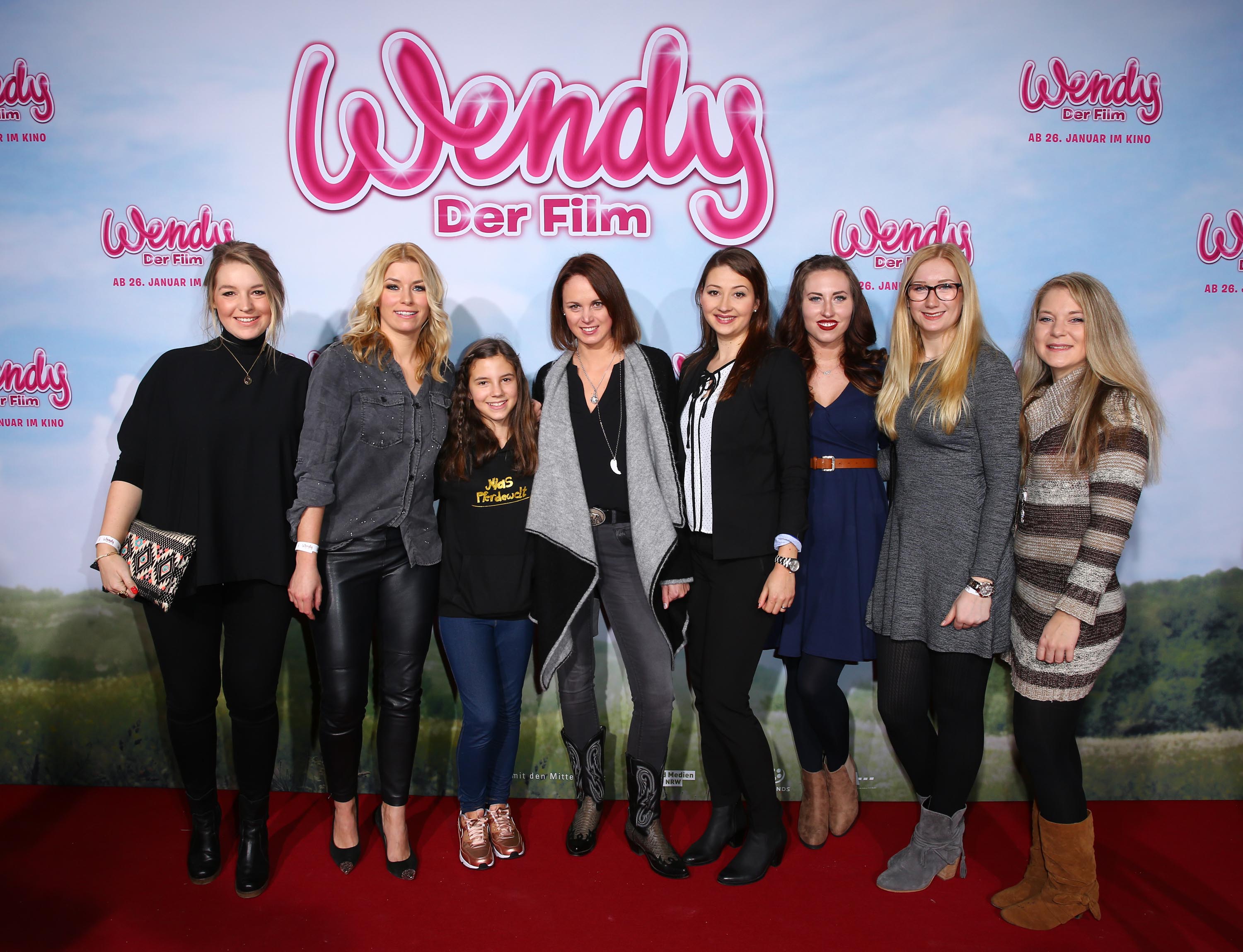 Annica Hansen attends the premiere of Wendy