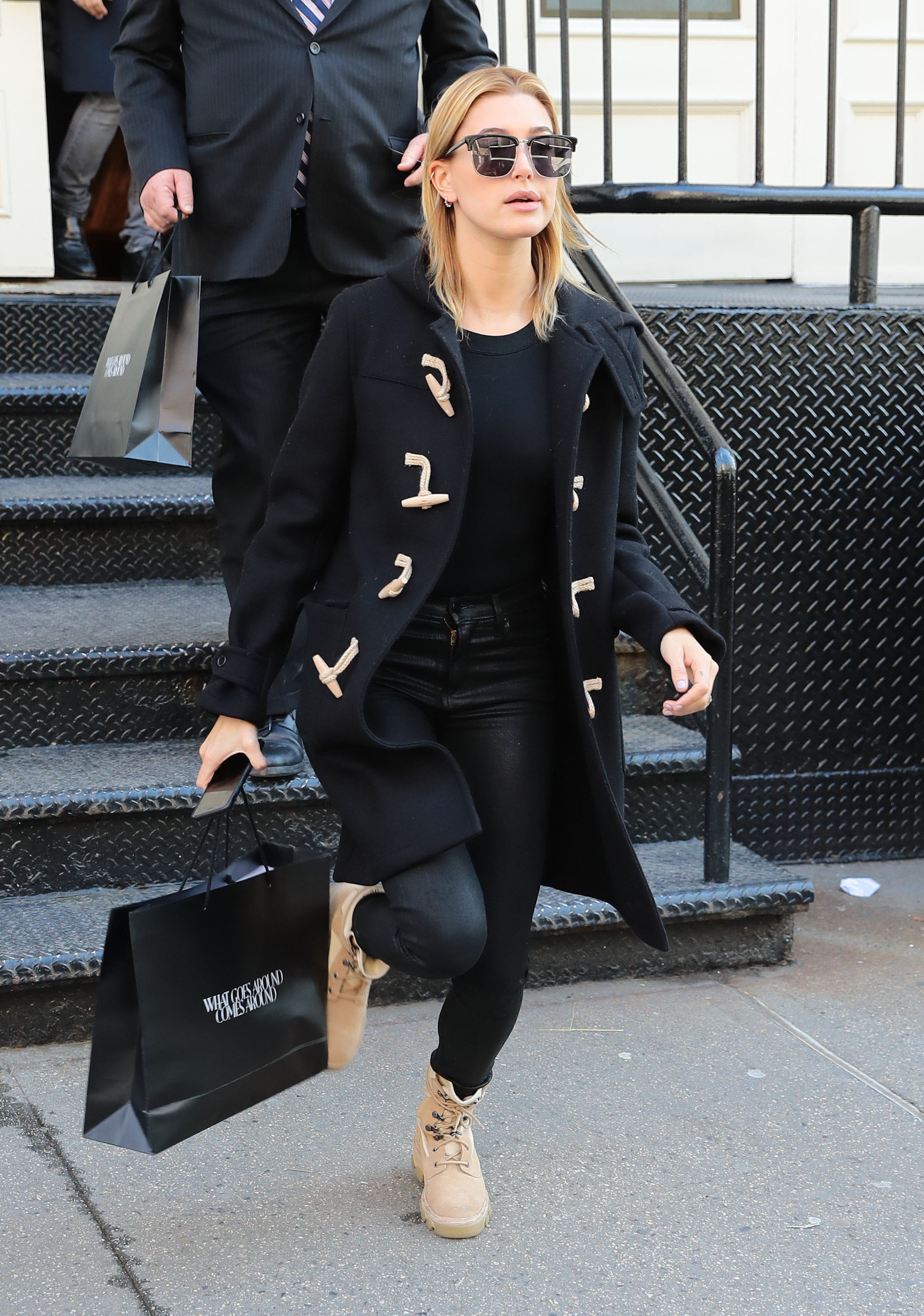 Kendall Jenner and Hailey Baldwin out and about in NYC