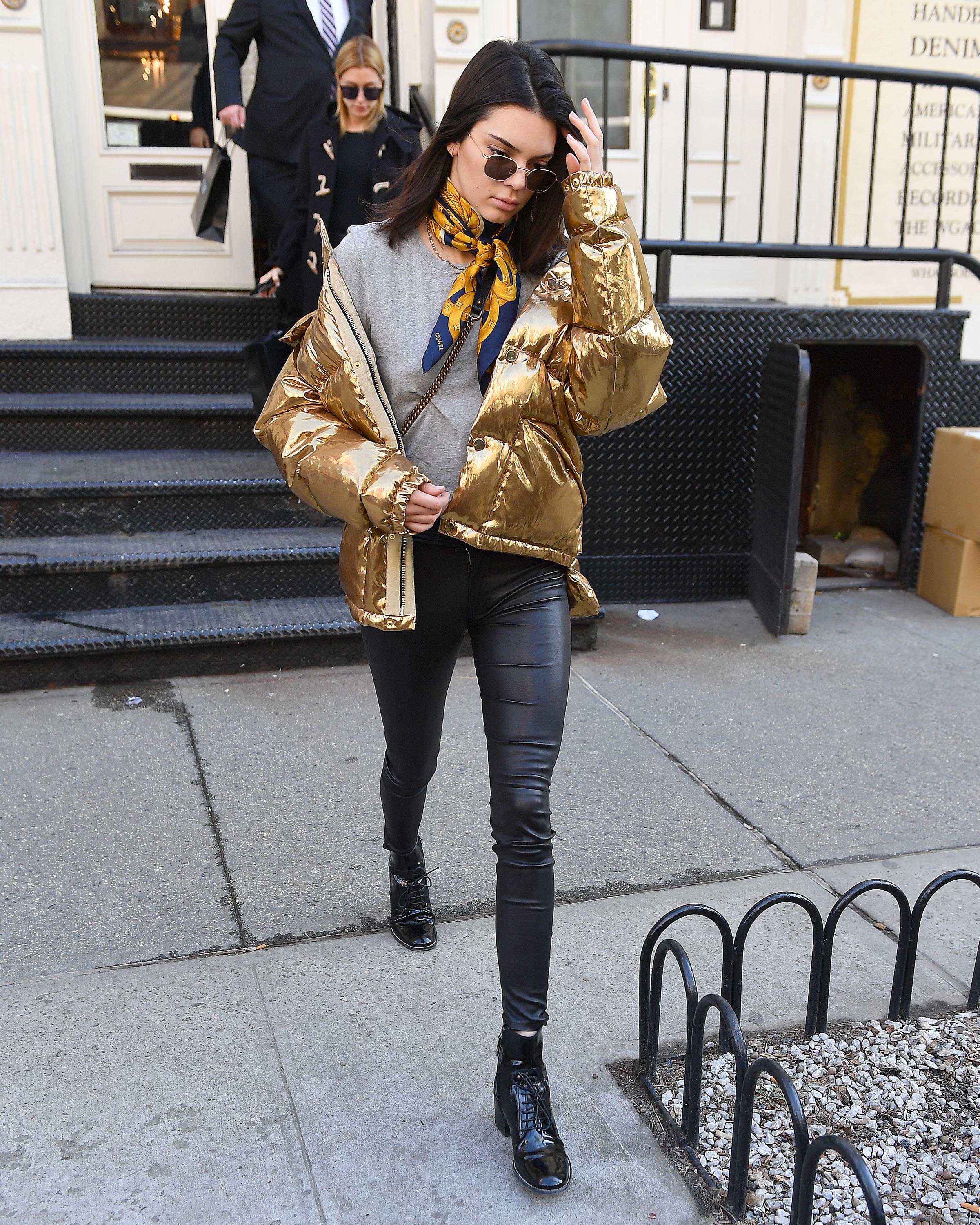 Kendall Jenner and Hailey Baldwin out and about in NYC