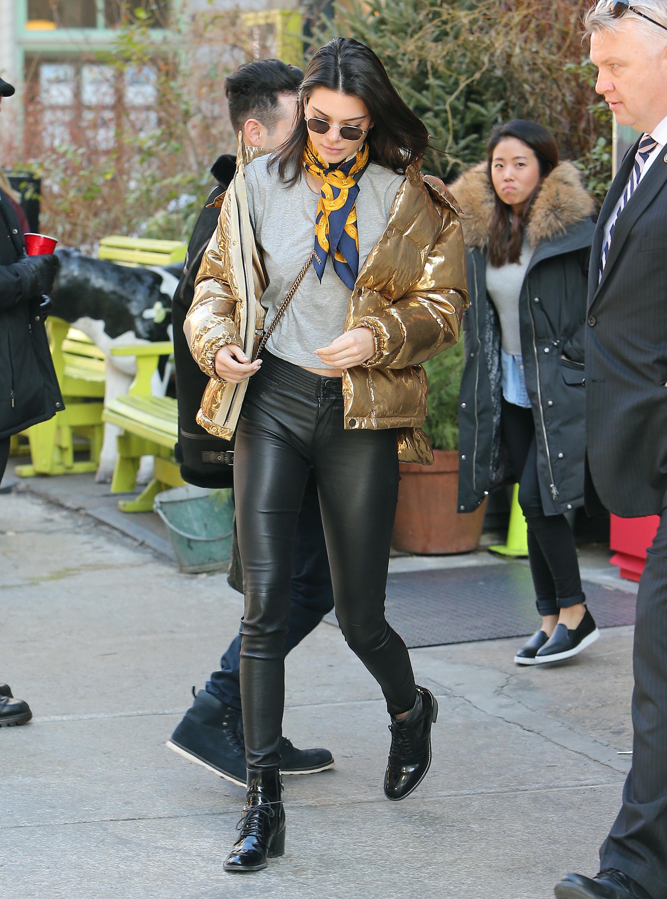 Kendall Jenner and Hailey Baldwin out and about in NYC