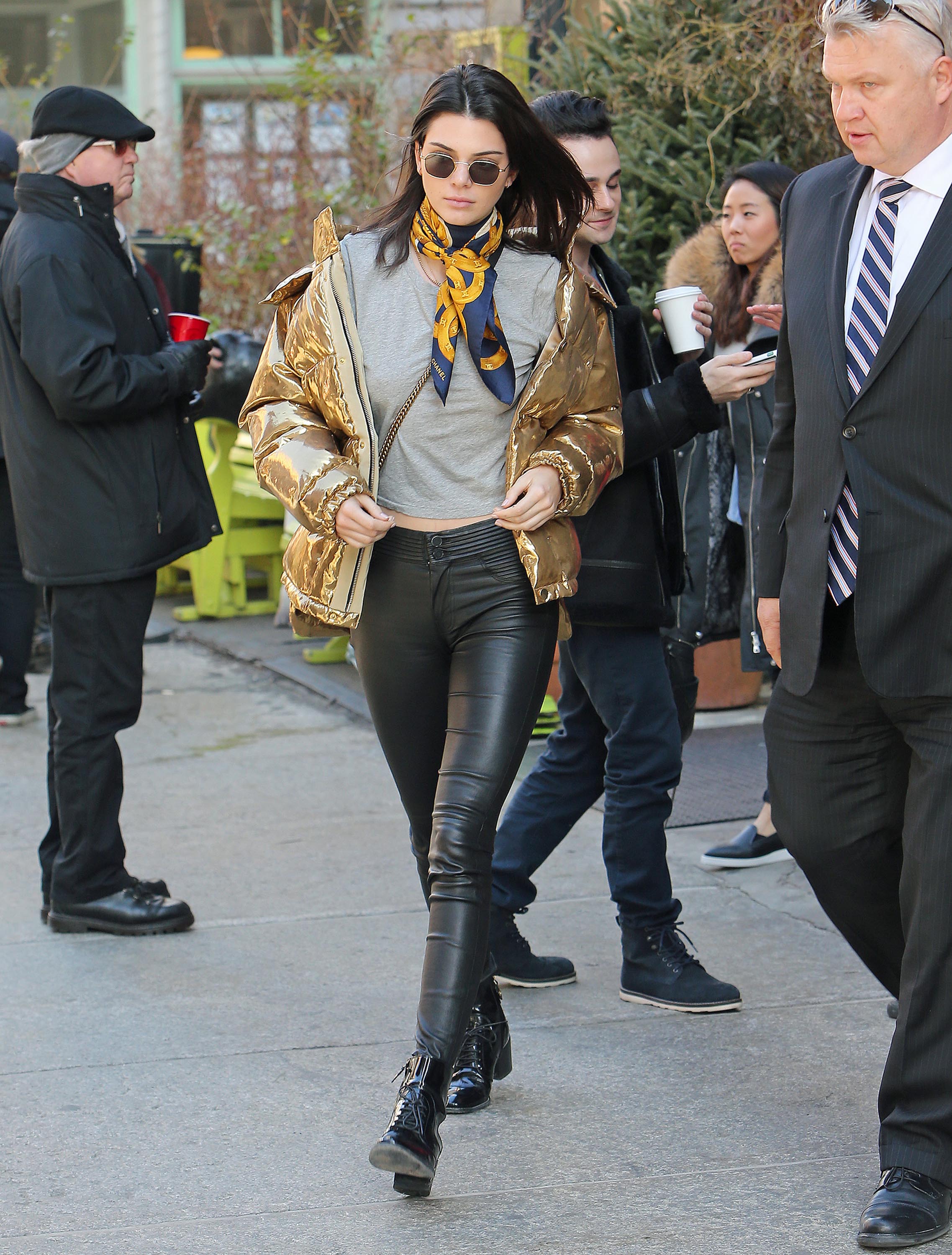 Kendall Jenner and Hailey Baldwin out and about in NYC